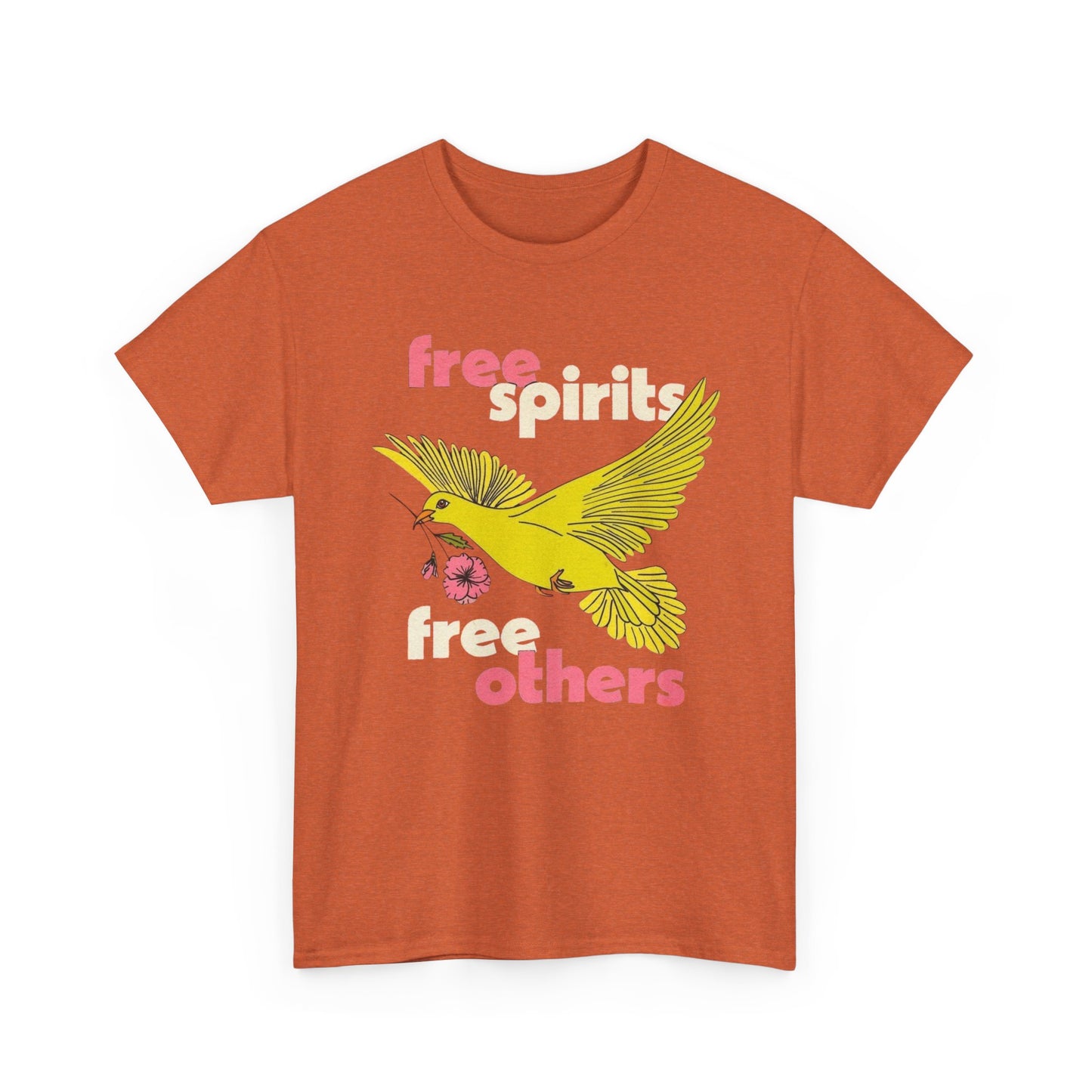 Free Spirits Free Others Graphic T Shirt Unisex Cotton Tee - New Gift - Tee