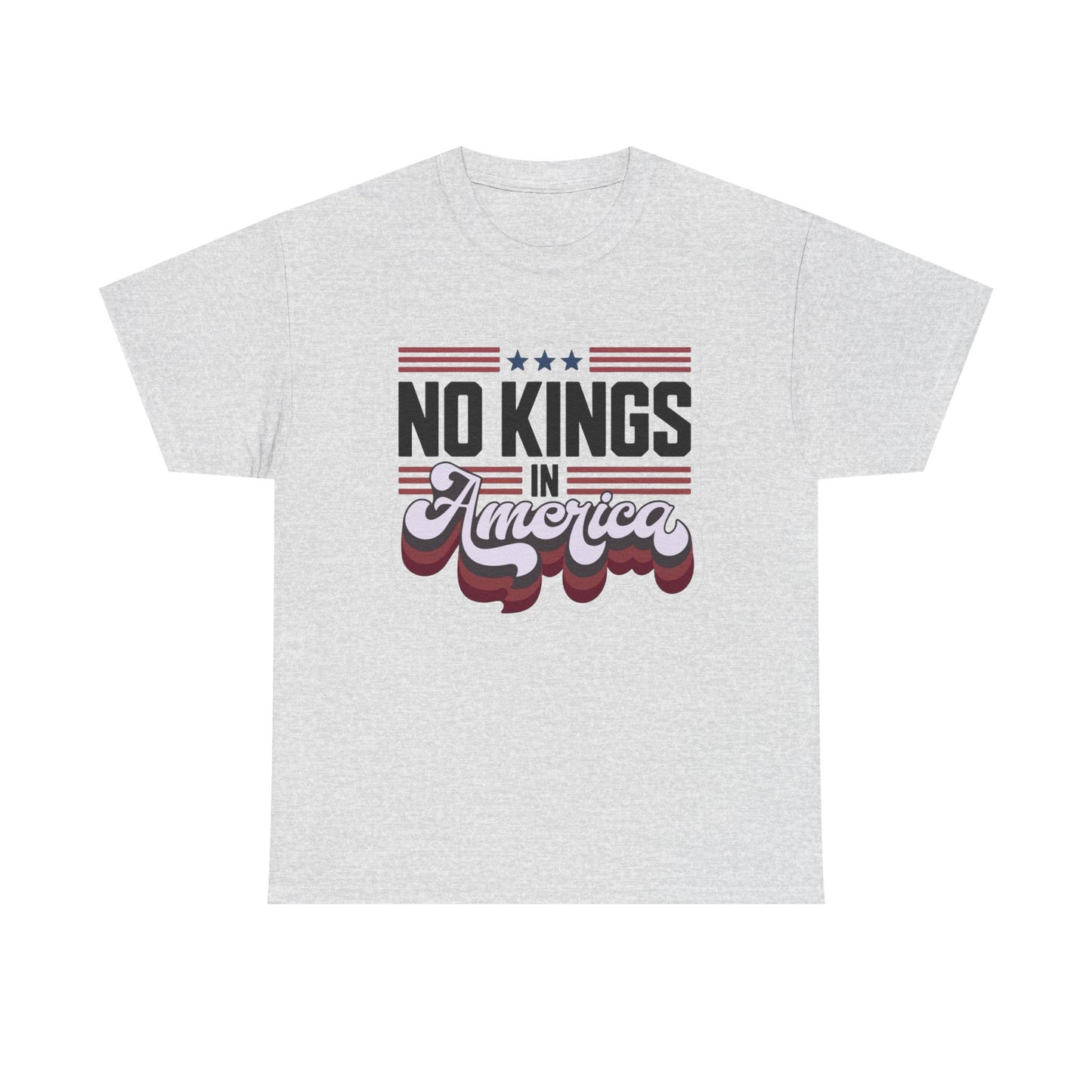 No Kings In America Graphic T Shirt NEW ADULT Tee