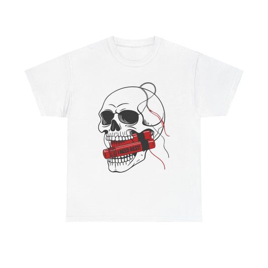 I Need Rest T Shirt Funny Graphic Skeleton TNT Jokes Unisex Heavy Cotton Tee