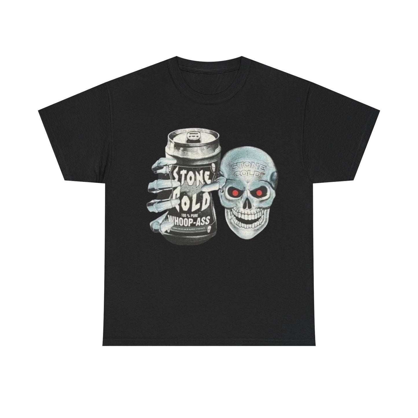 Stone cold Steve Austin T-shirt vintage beer can skull WWE wrestling WWF retro