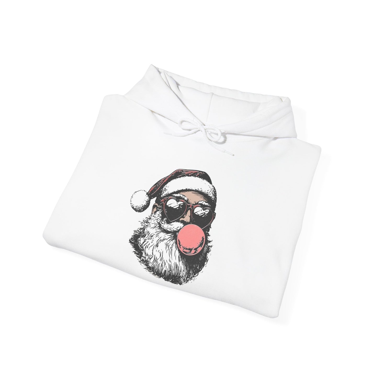 Funny Santa Christmas Graphic Hoodie Unisex Heavy Blend™ Hooded Sweatshirt
