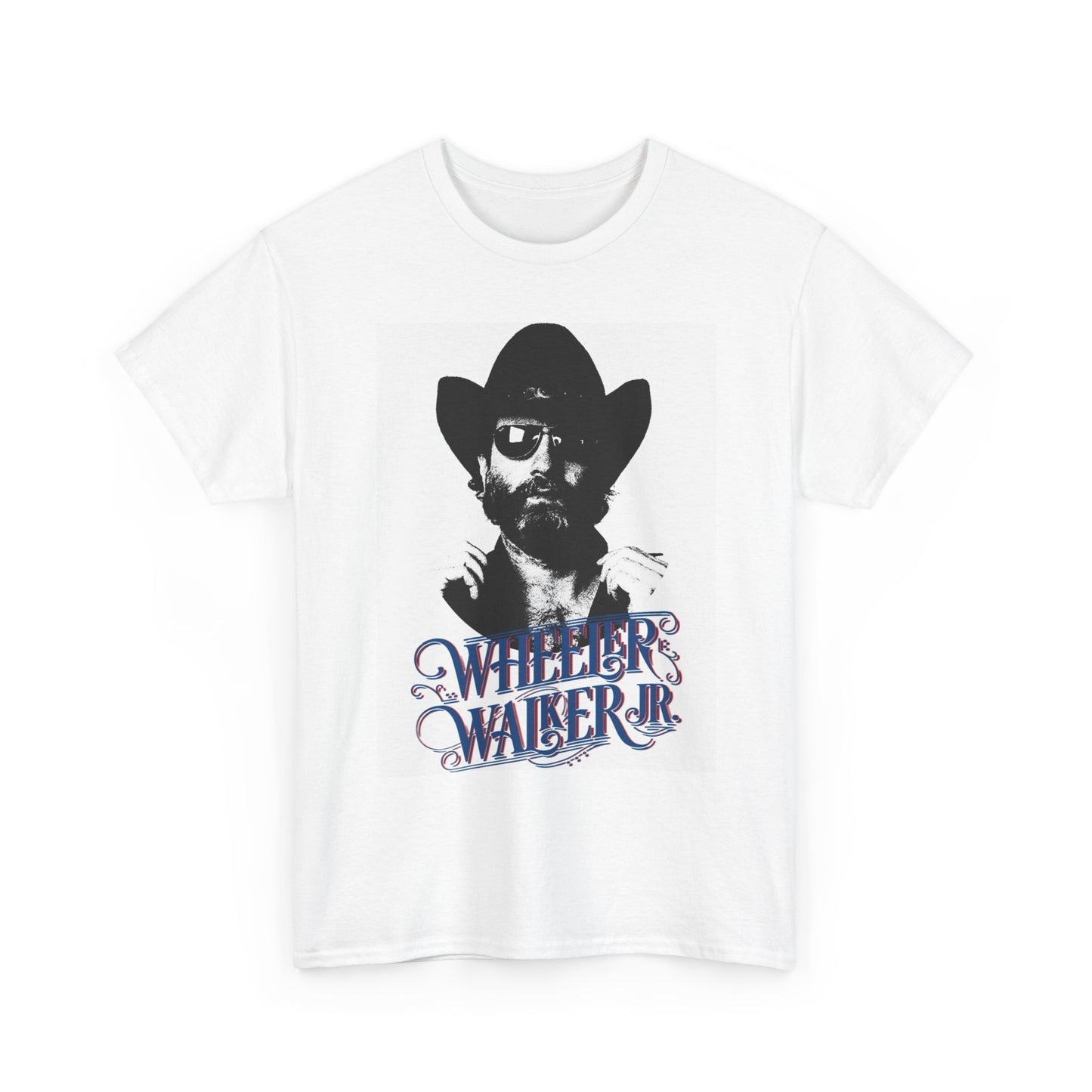 Wheeler Walker Jr Funny Graphic T Shirt Country Music Unisex Heavy Cotton Tee