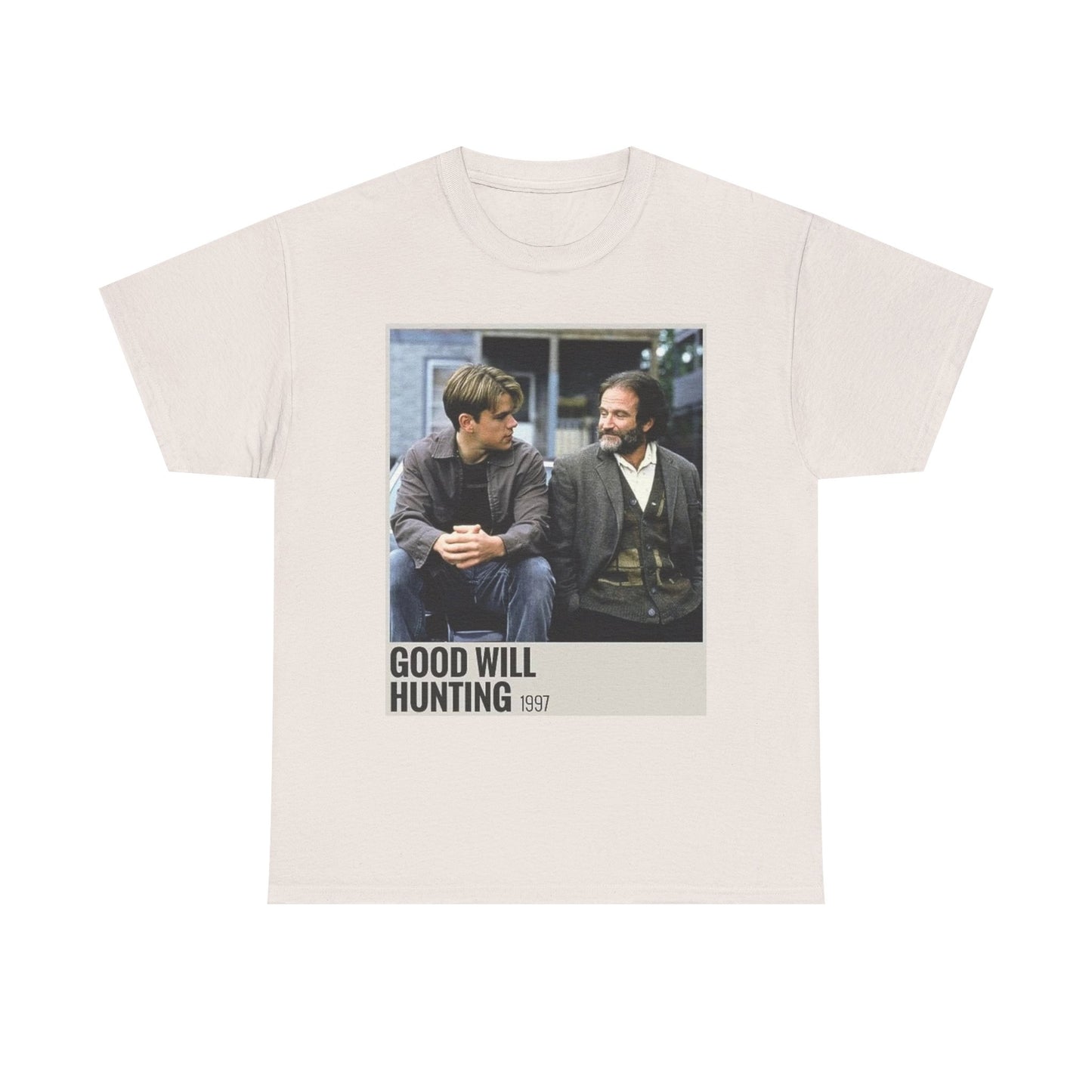 Goodwill Hunting Tshirt Vintage Movie Poster Robin Williams Unisex Heavy Cotton
