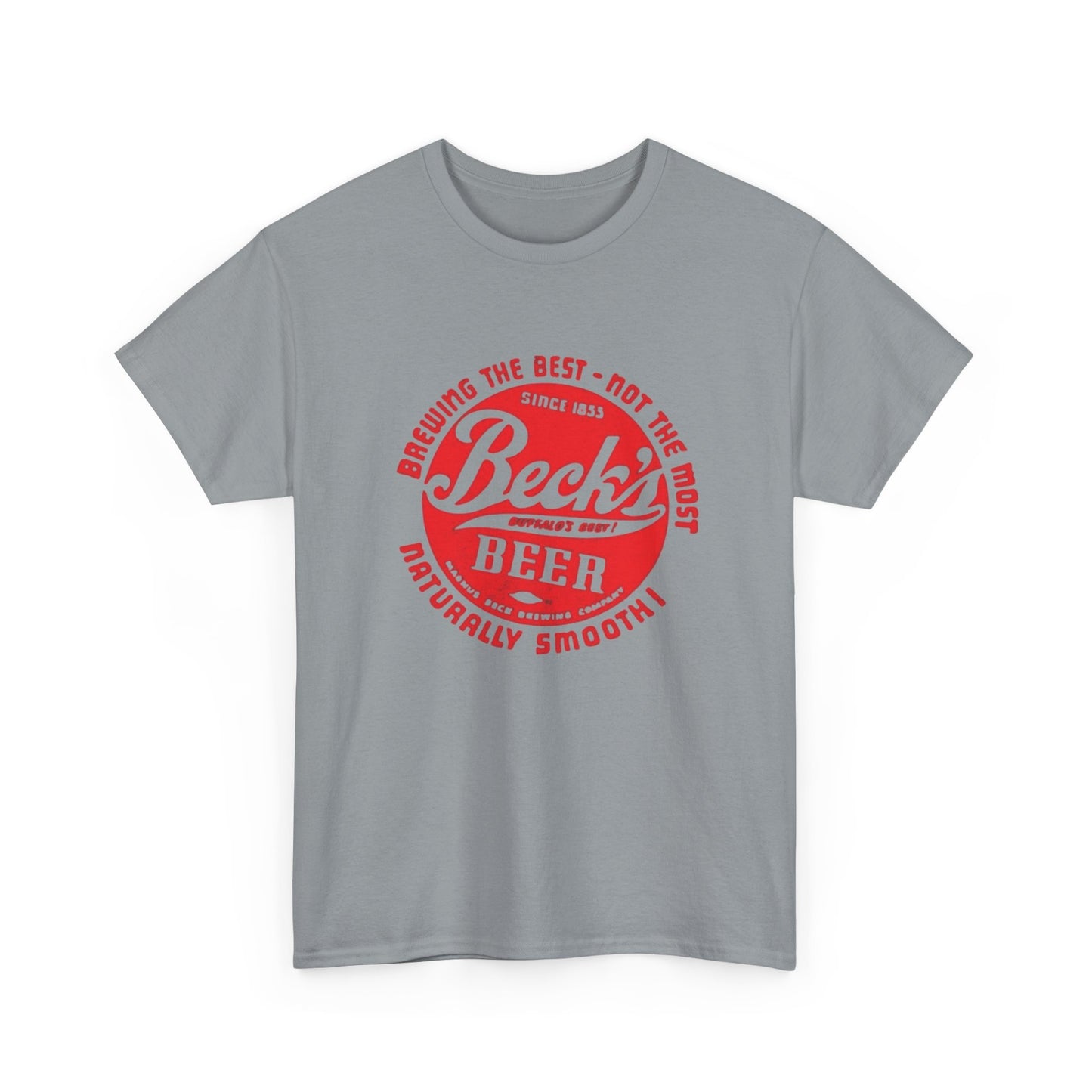 Becks Beer Retro Graphic T Shirt NEW Unisex Heavy Cotton Tee