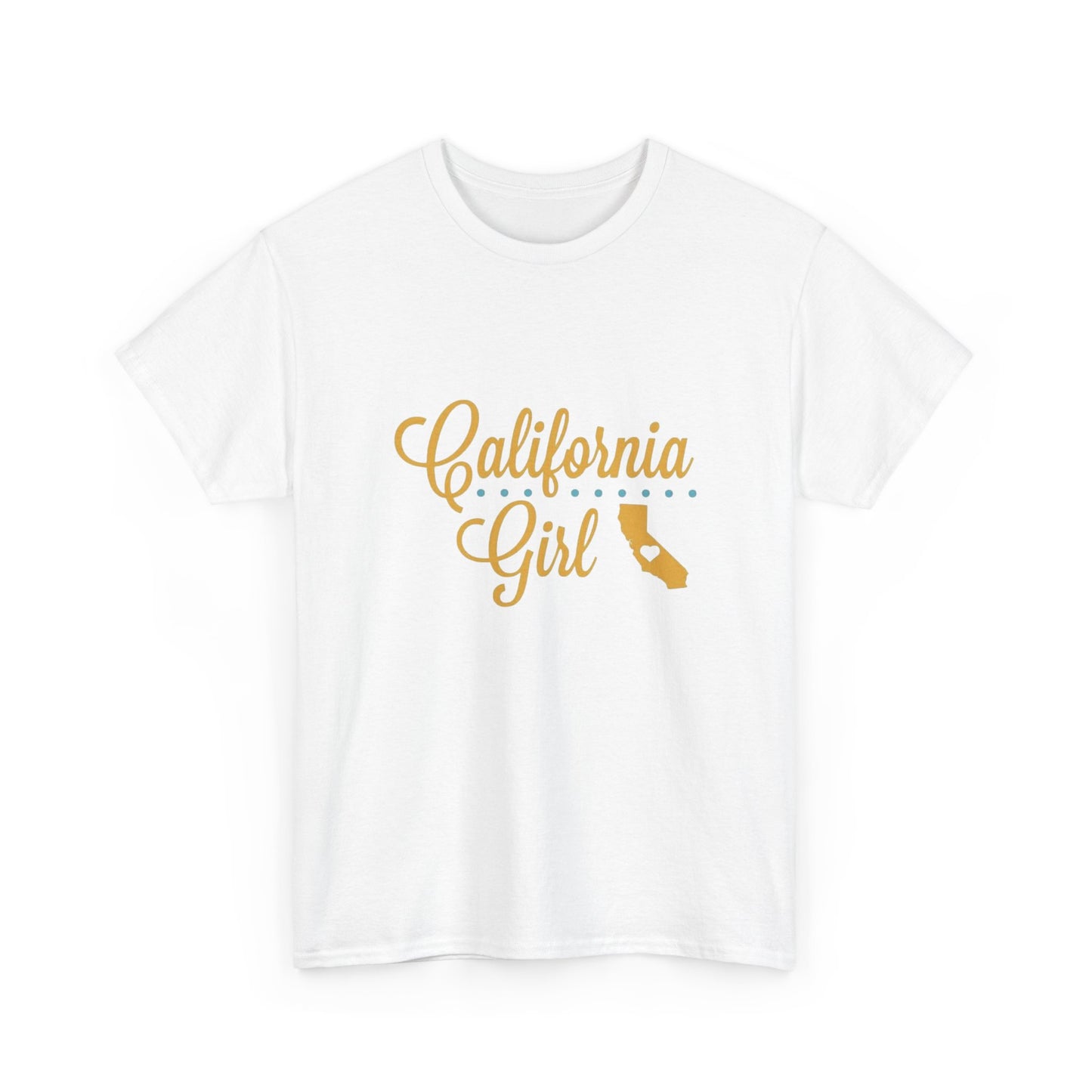 California Girl Retro Graphic T Shirt Unisex Heavy Cotton Tee