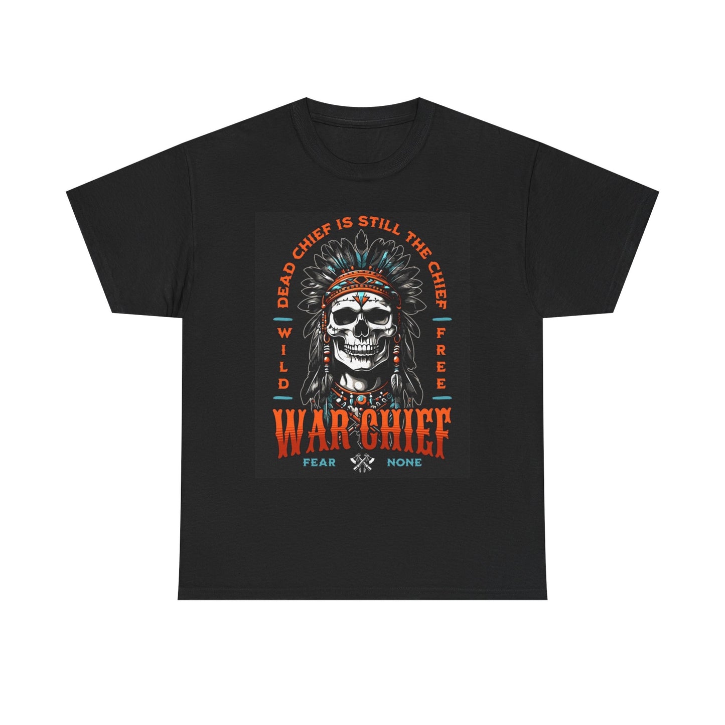 War Chief Graphic T Shirt Apparel Heavy Cotton Tee Small-5xl NEW
