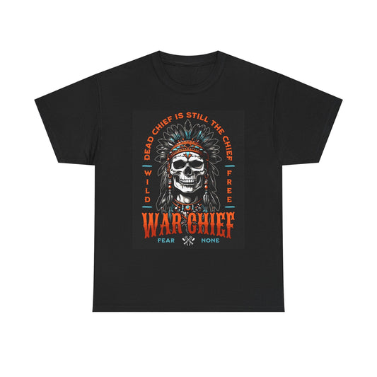 War Chief Graphic T Shirt Apparel Heavy Cotton Tee Small-5xl NEW