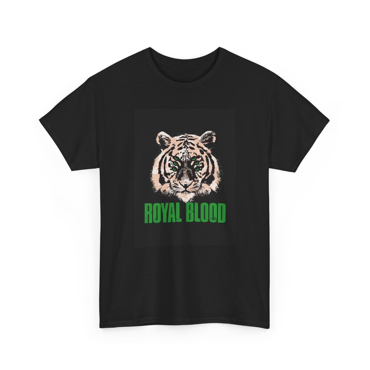 Royal Blood Tshirt Rock band Graphic Tiger Unisex Heavy Cotton Tee Vintage art