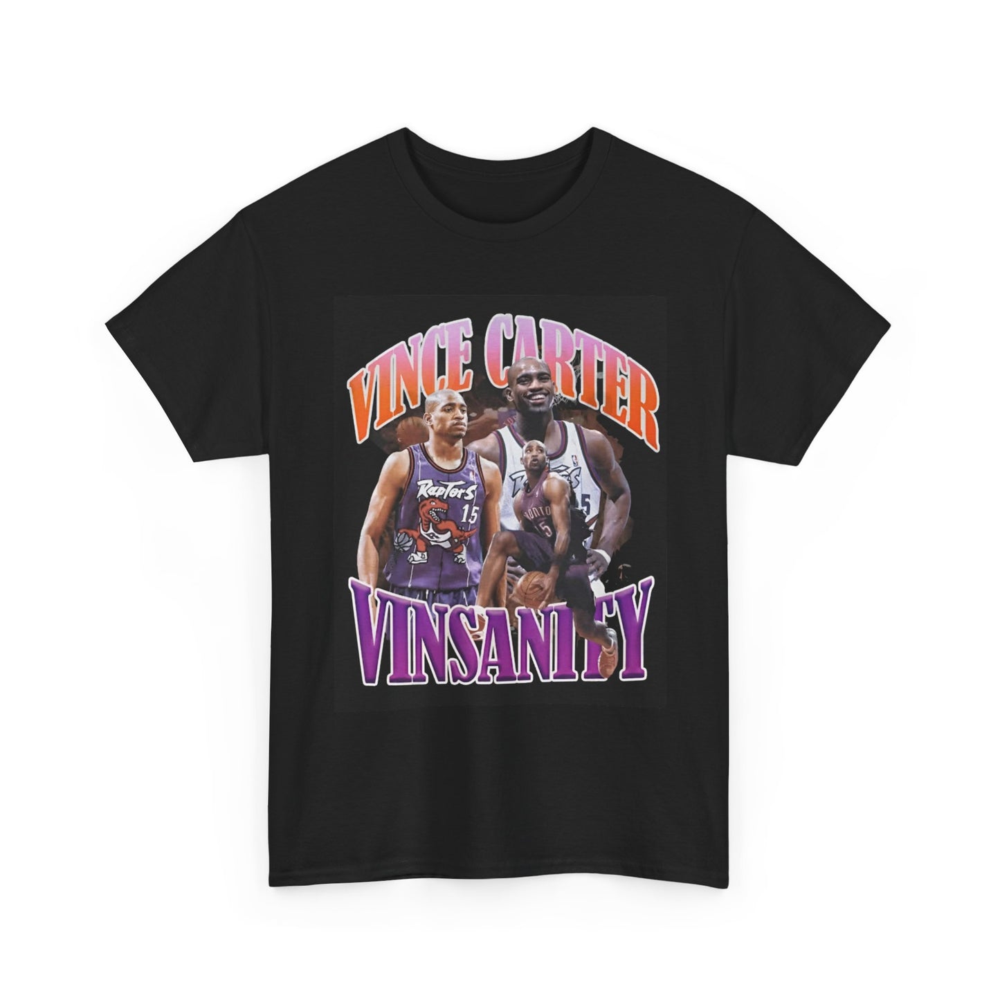 Vince Carter Graphic T Shirt Vintage Retro Unisex Heavy Cotton Tee