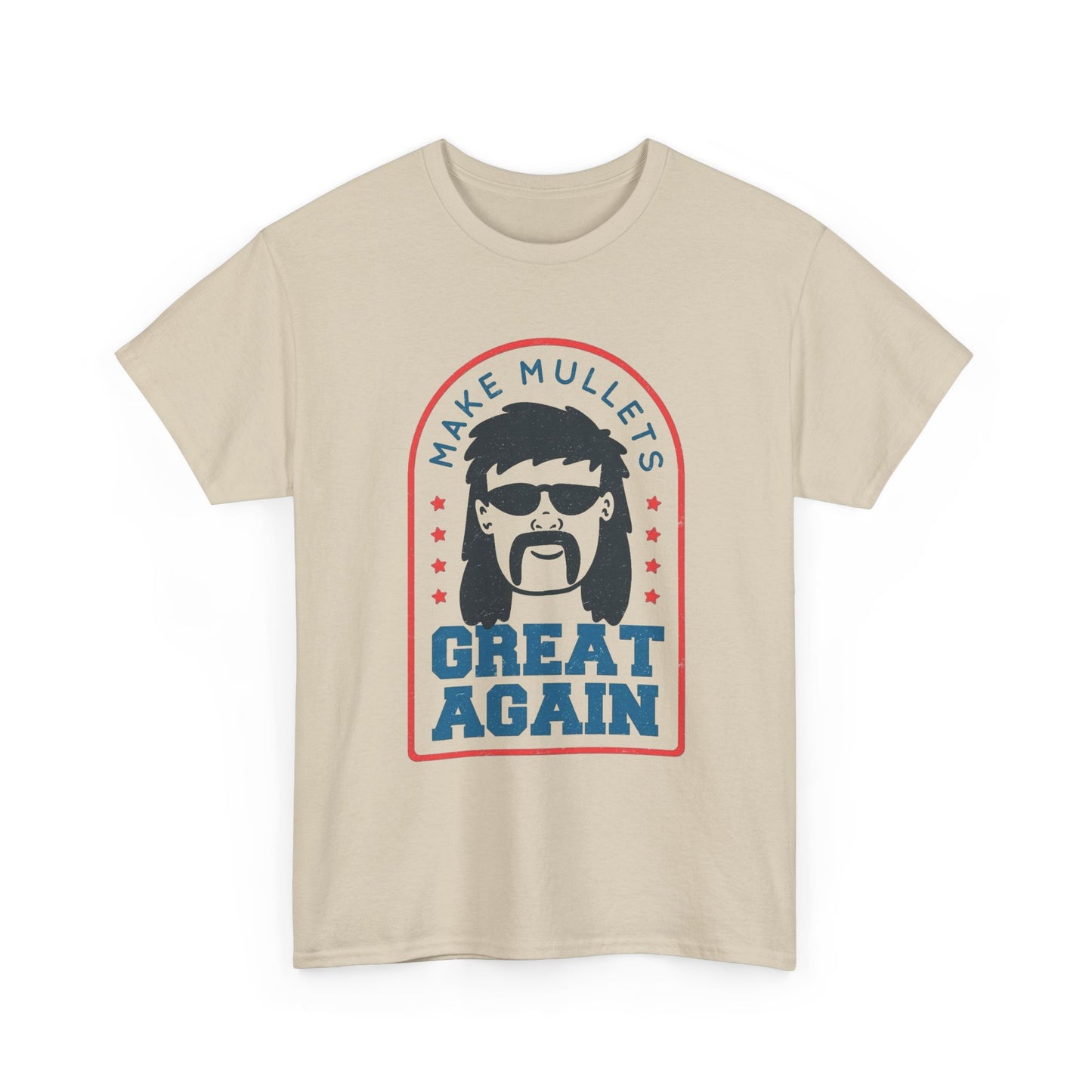 Make Mullets Great Again Funny Graphic T Shirt NEW ADULT