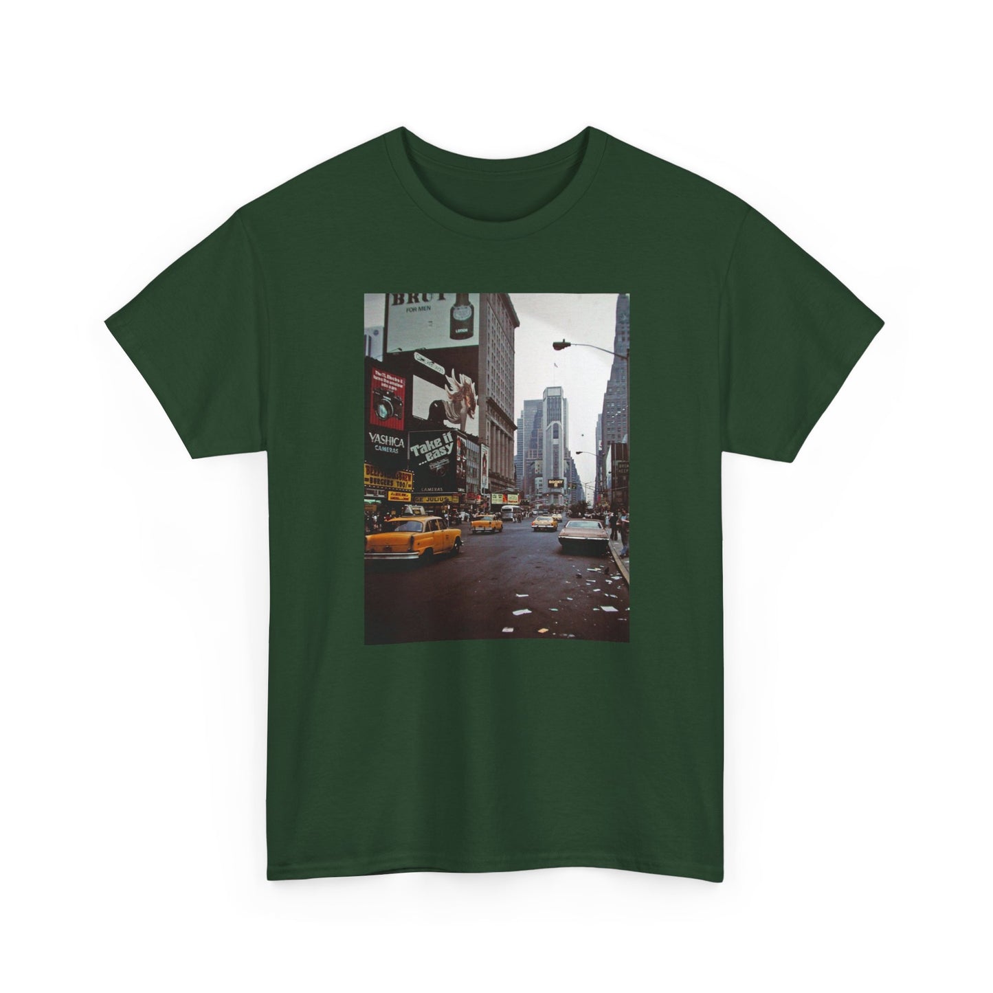 New York retro vintage supreme style Heavy Cotton Tee