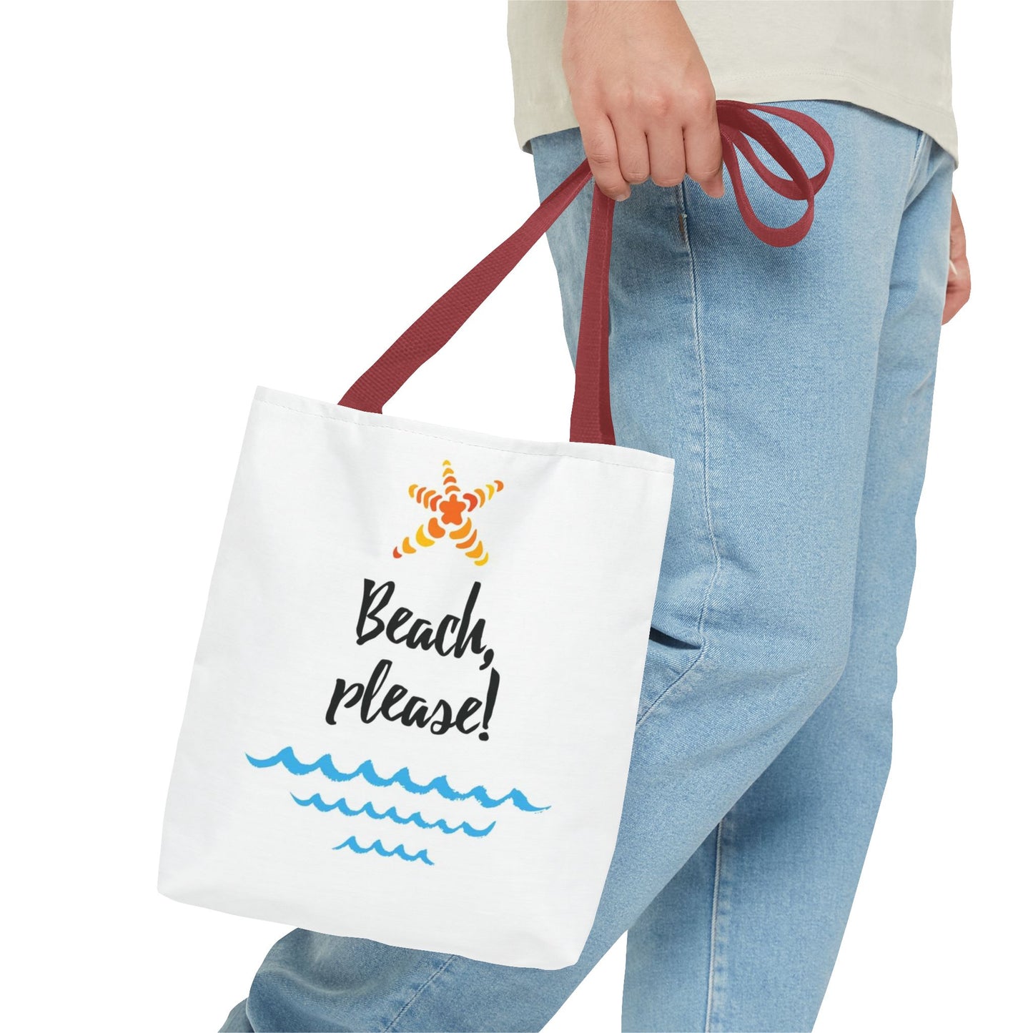 Beach Please Vacation BRAND NEW Modern Purse - Pocketbook - Travel Tote Bag AOP