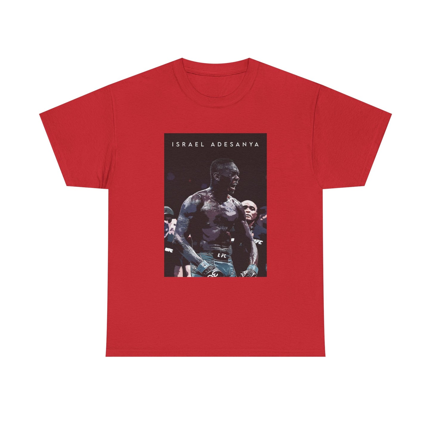 Israel Adesanya Tshirt Poster MMA UFC Merch Champ Graphic Unisex Heavy Cotton