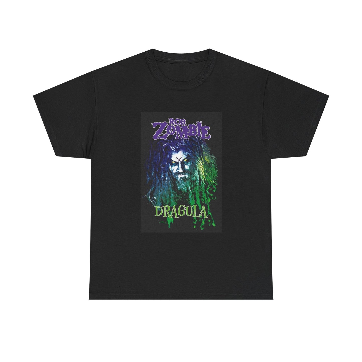 Rob Zombie Tshirt Vintage Dragula Metal Poster Graphic Retro Unisex Heavy Cotton