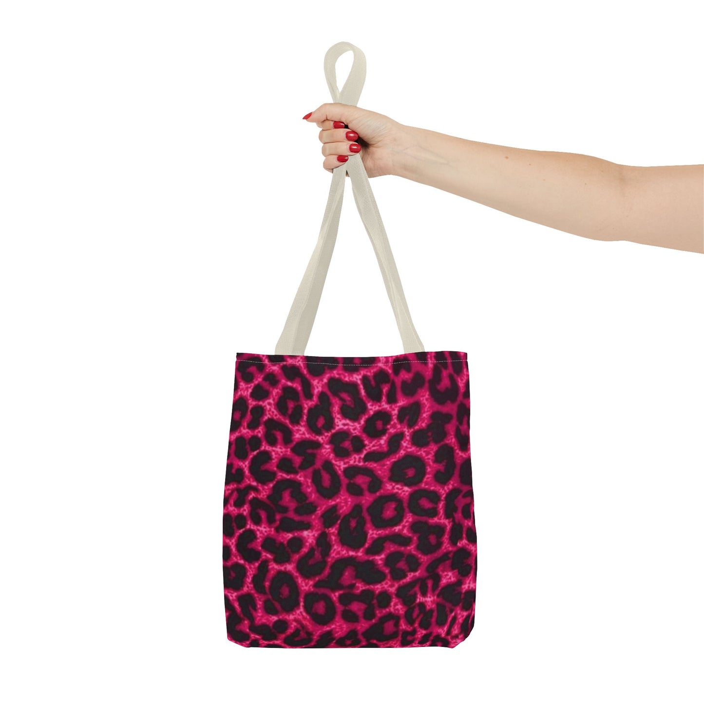BRAND NEW PINK CHEETAH PRINT Multi Color TOTE BAG Fast Shipping (AOP)