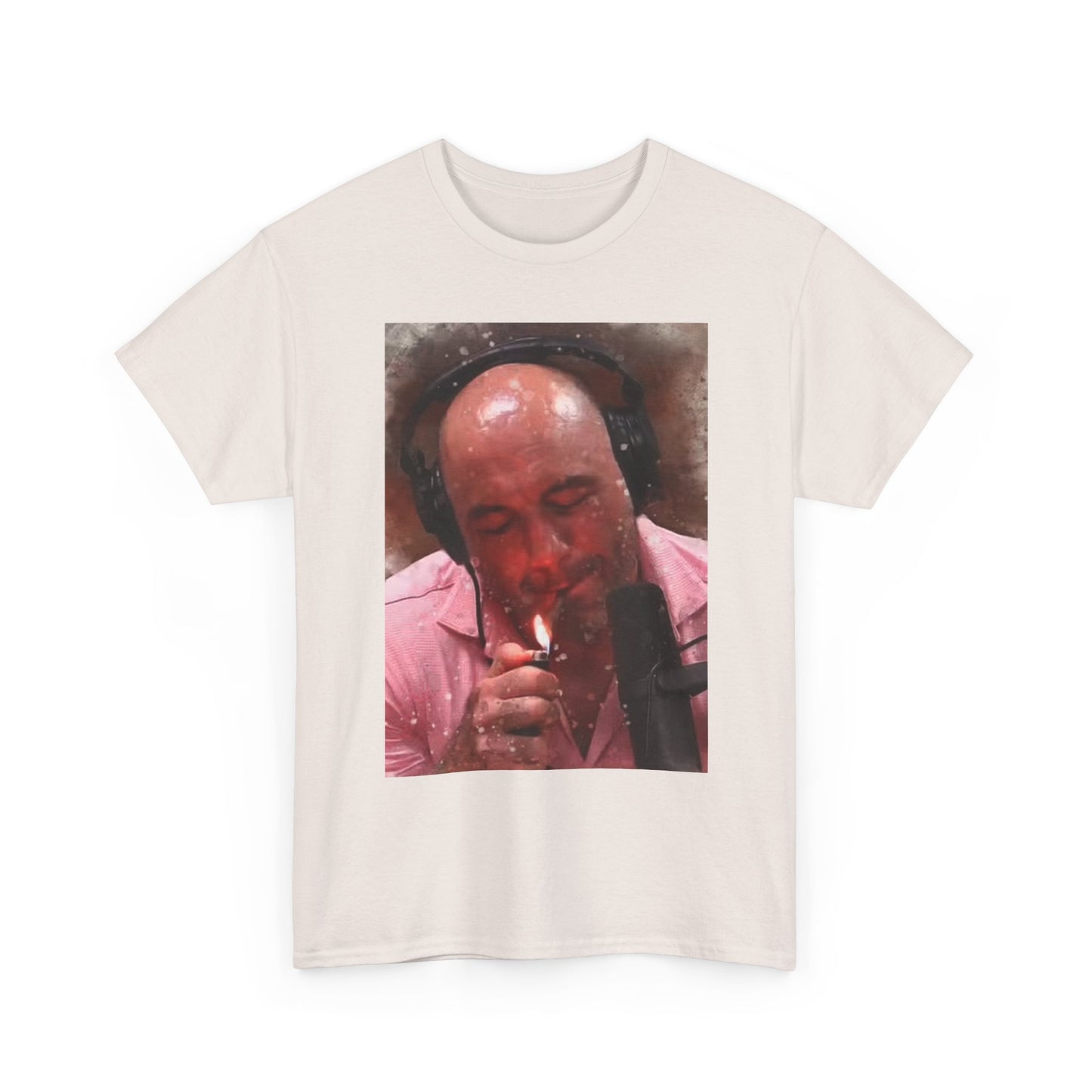 Joe Rogan Podcast Graphic T Shirt Retro Weed 420 Unisex Heavy Cotton Tee