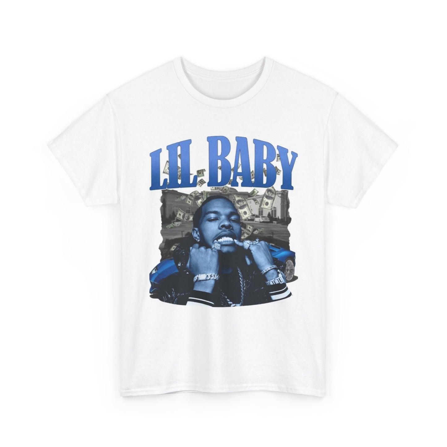 Lil Baby Graphic T Shirt Vintage Atlanta Rap Hip Hop Unisex Heavy Cotton Tee