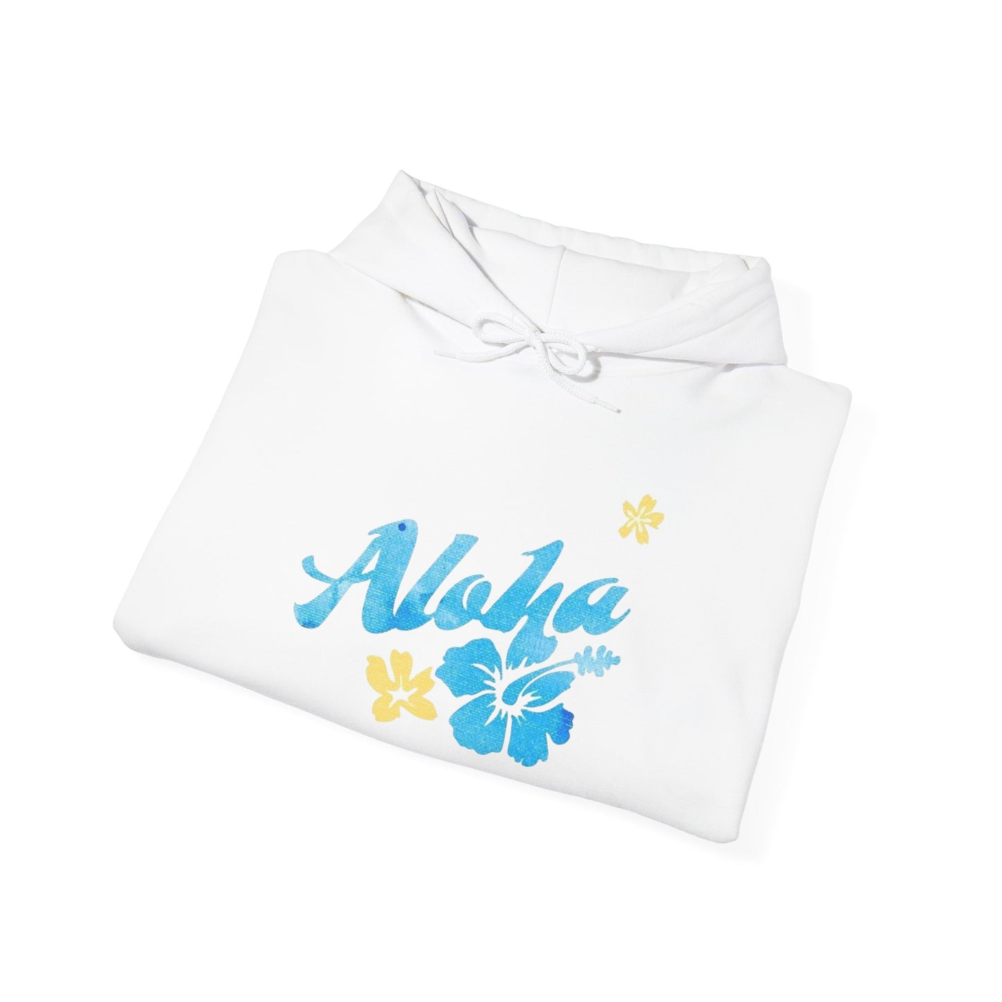 Aloha Hawaiian Tropical Graphic Hoodie Unisex Heavy Blend™ Hooded Sweatshirt