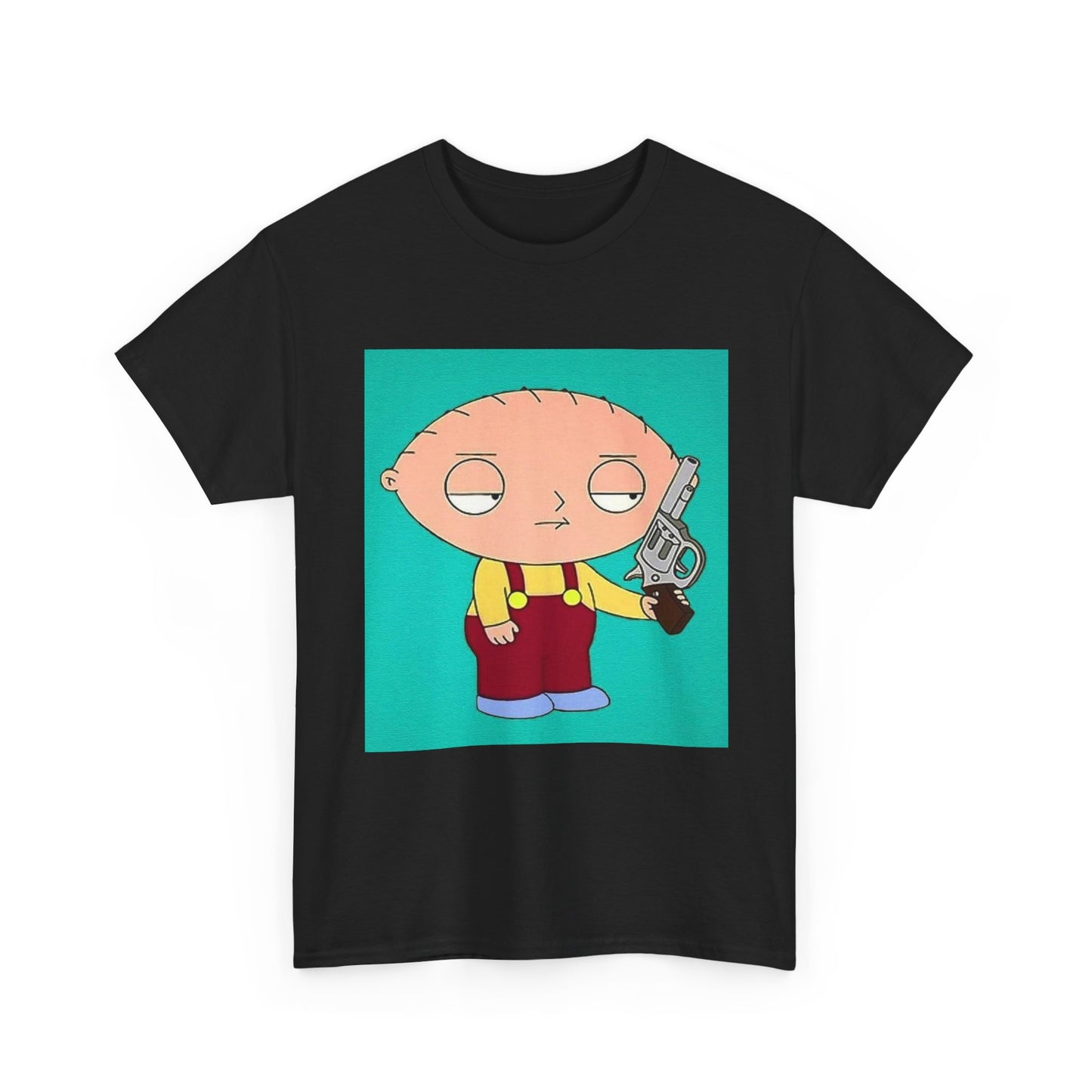 Family Guy Tshirt Funny Stewie Retro Graphic Tv Series Unisex Heavy Cotton Tee