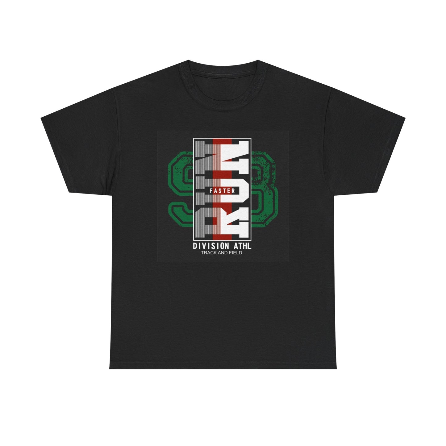 Run Faster Graphic T Shirt Unisex Heavy Cotton Tee