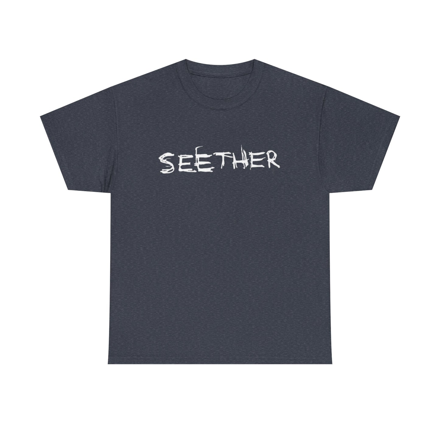 Seether Graphic T Shirt Vintage Rock Band Merch Retro Unisex Heavy Cotton Tee