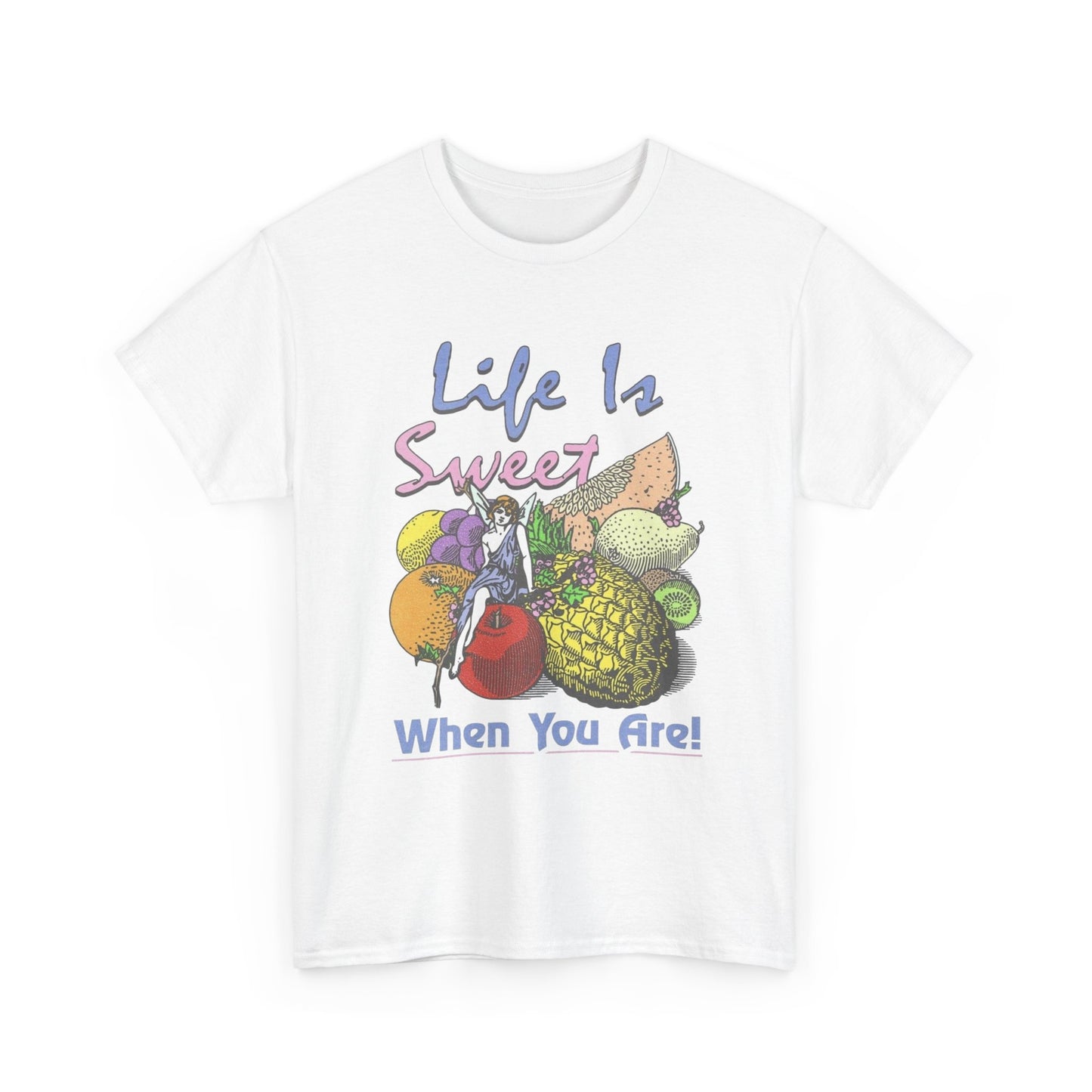 Life Is Sweet Graphic T Shirt ADULT NEW