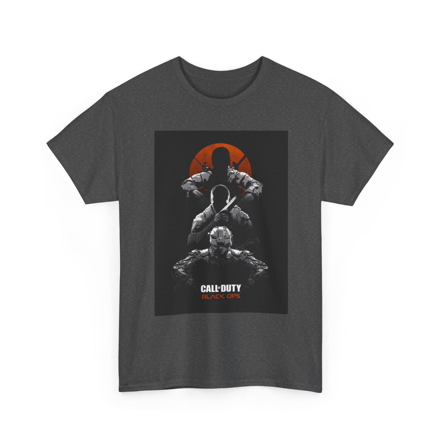 Call of Duty Black OPS Tshirt Retro gamer Xbox gaming Unisex Heavy Cotton Tee