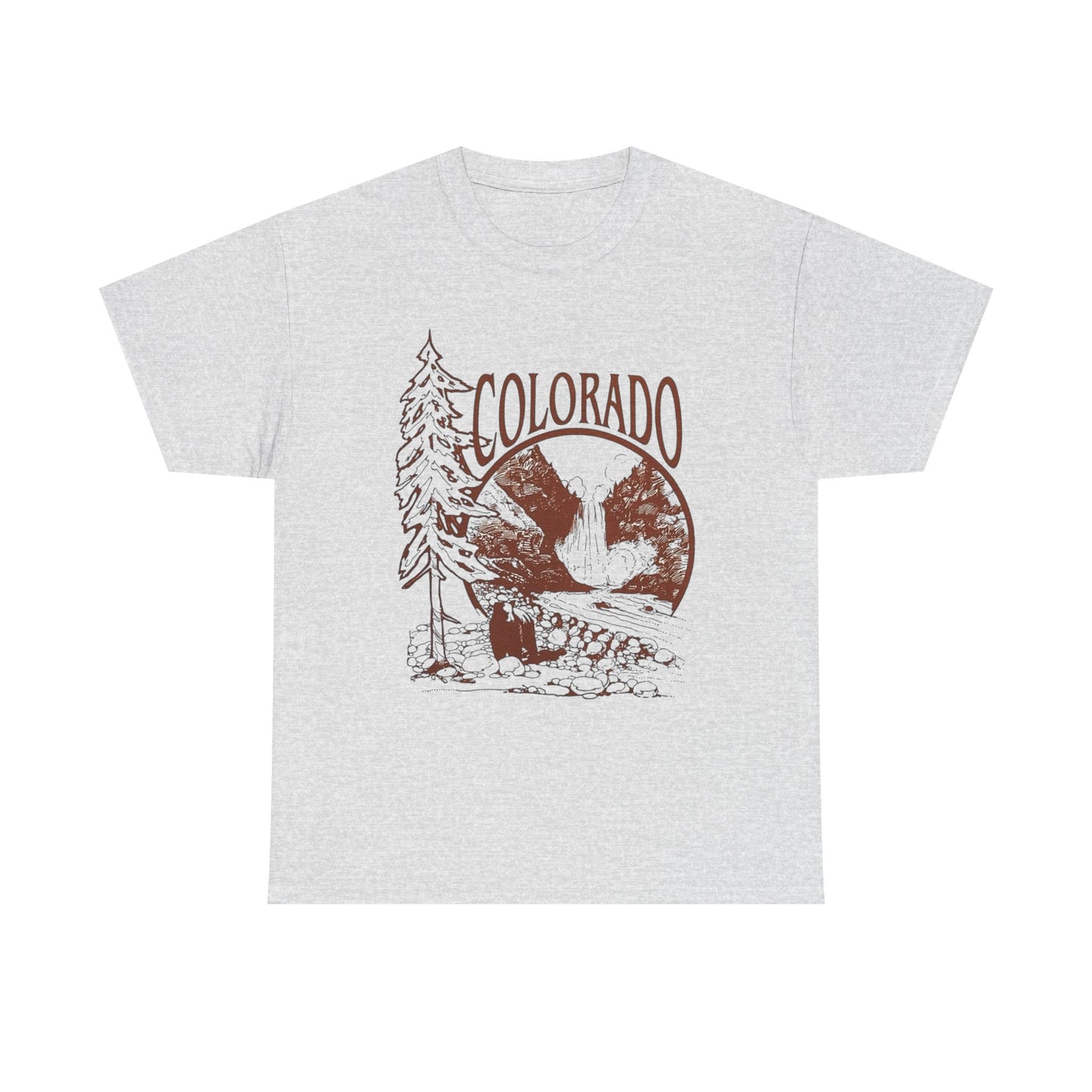 Colorado Wilderness Graphic T Shirt Unisex Heavy Cotton Tee