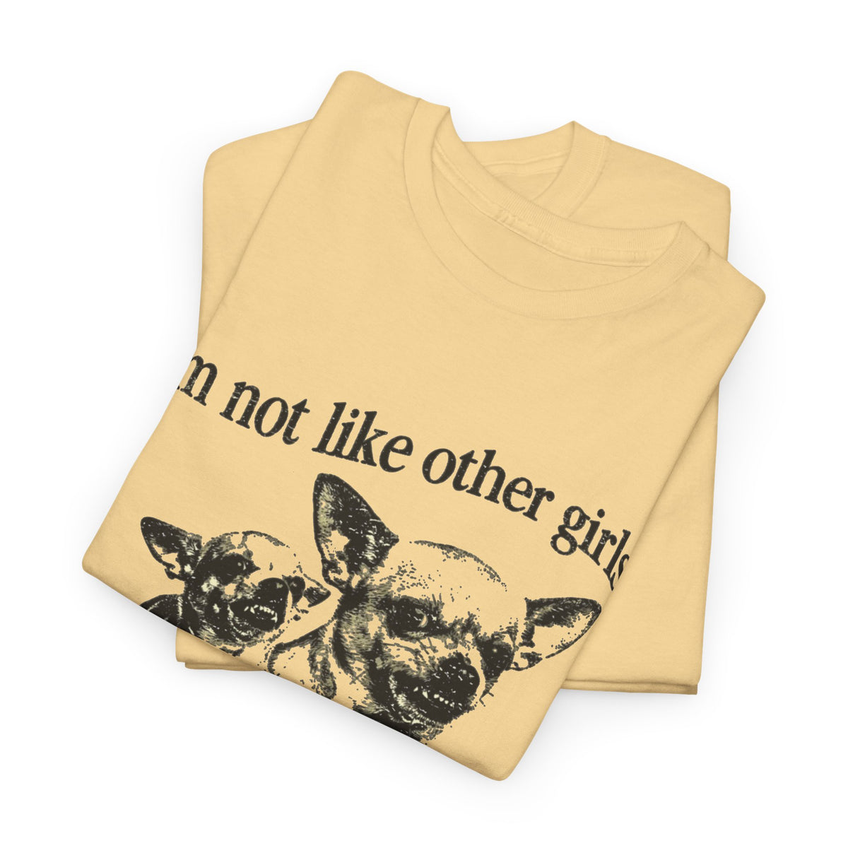 I'm Not Like Other Girls I'm Worse Chihuahua Meme T-Shirt Men's Graphic Tee