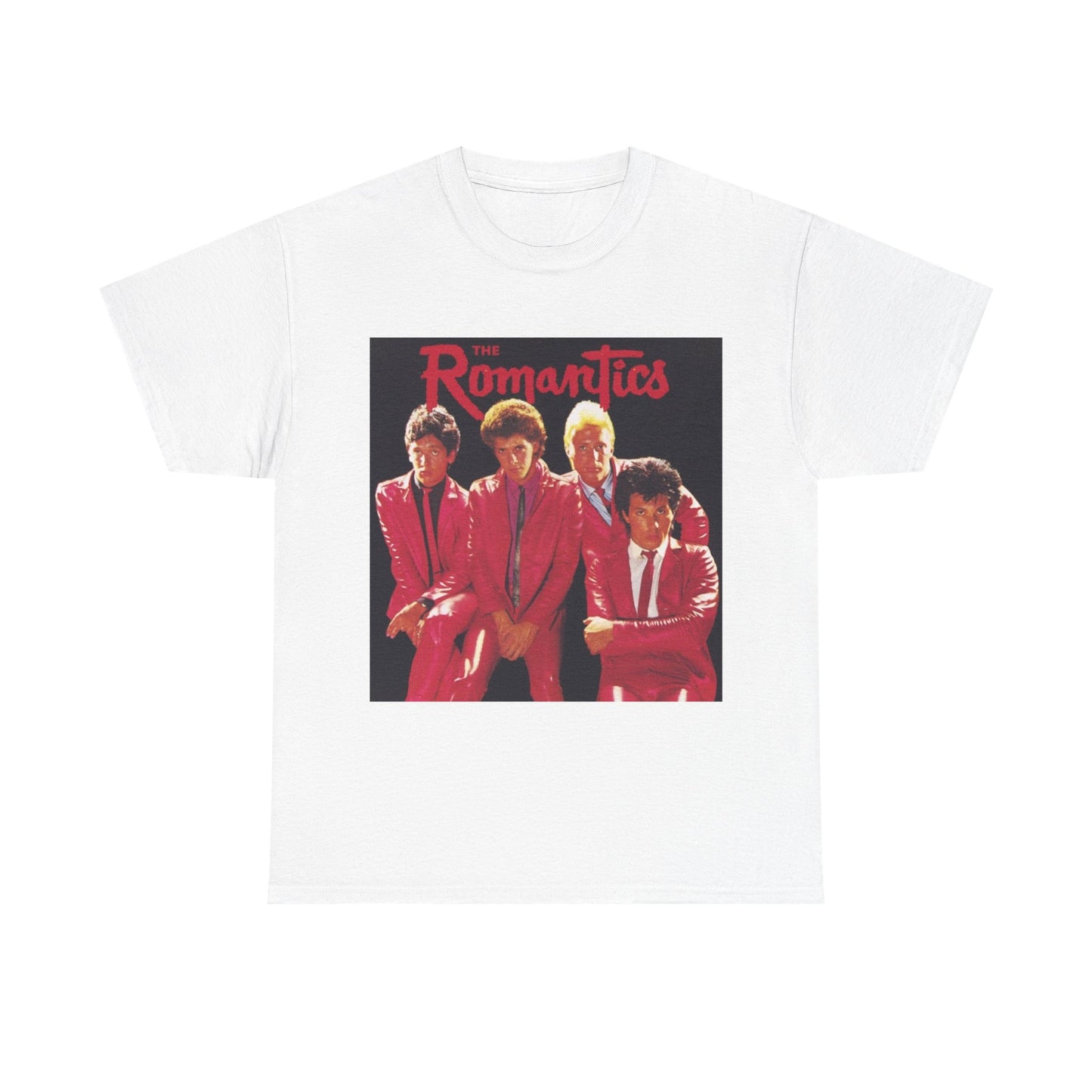 The Romantics Tshirt Vintage Band Poster Retro Unisex Heavy Cotton Tee