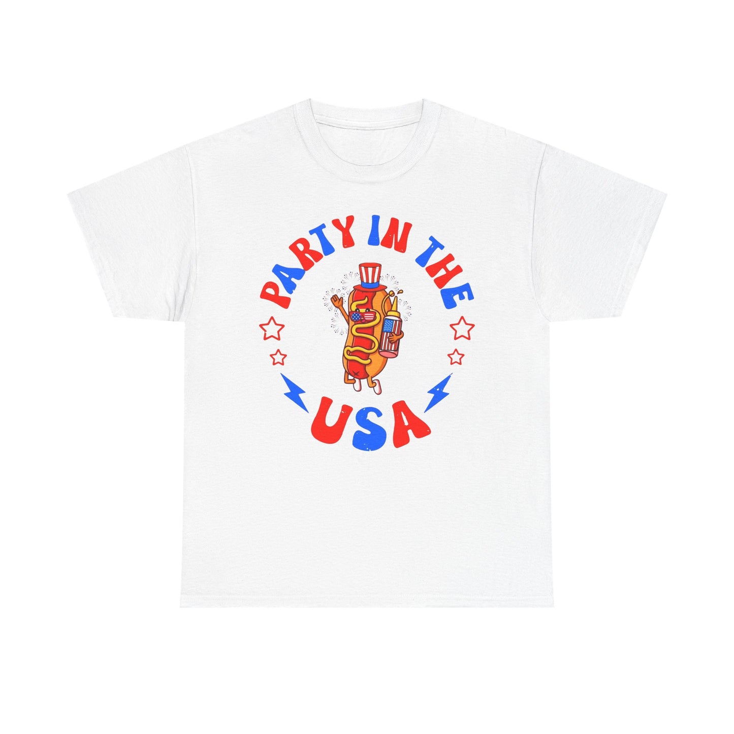 Party In The USA America Graphic T Shirt ADULT NEW