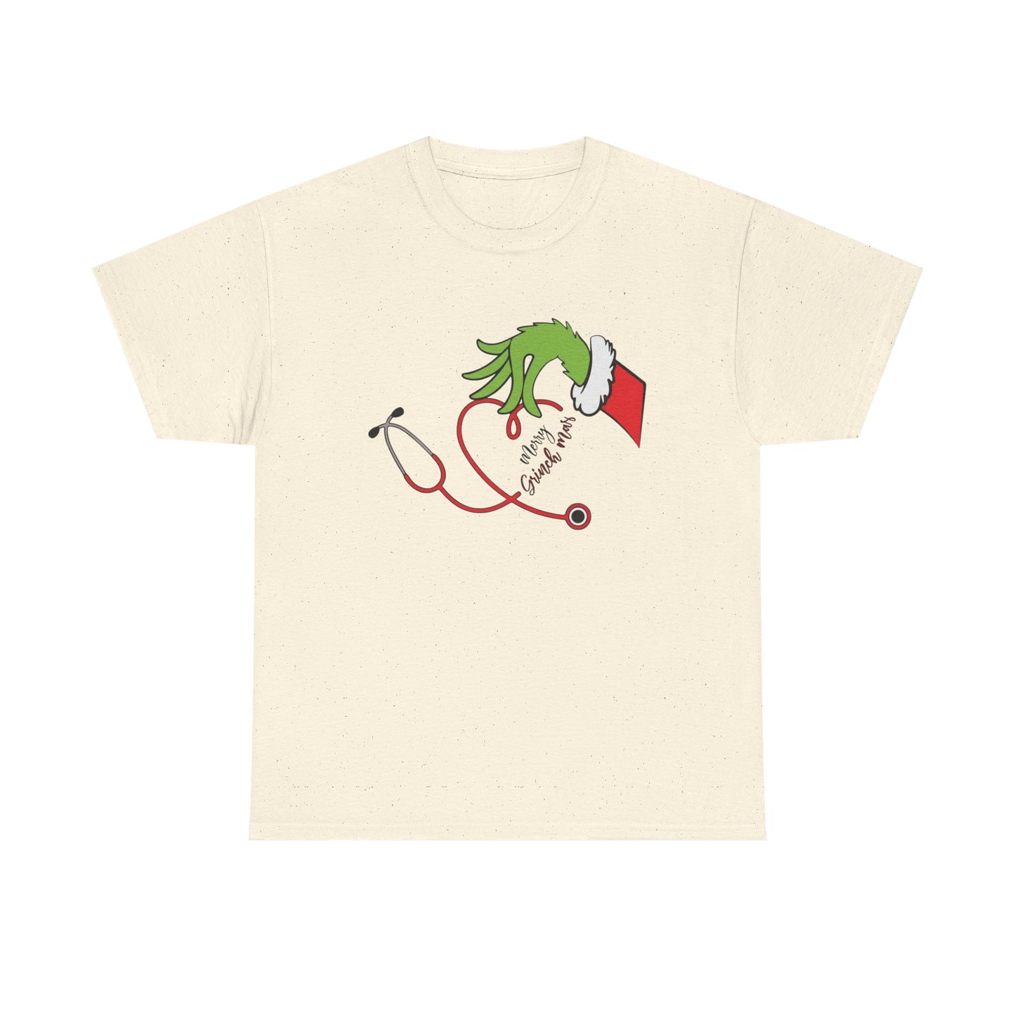 Grinch Doctor Nurse Graphic T Shirt NEW Unisex Heavy Cotton Tee