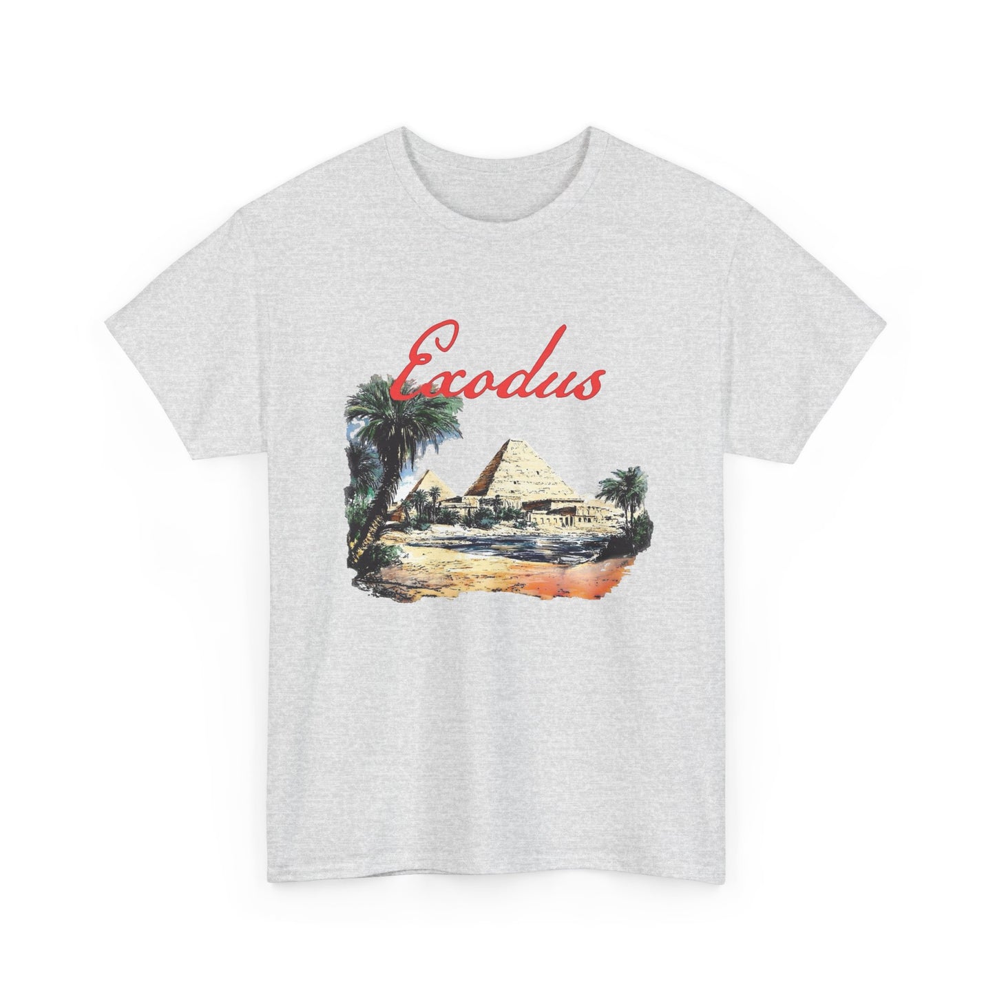 Exodus Graphic T Shirt Unisex Heavy Cotton Tee