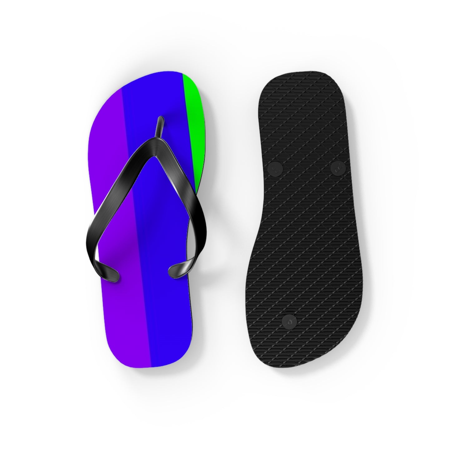 Summer Rainbow Flip Flops, Sandals Slides, Summer Footwear, Brand New