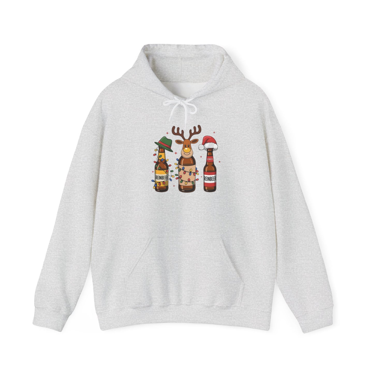 Christmas Beers Funny Graphic Hoodie Unisex Heavy Blend™ Hooded Sweatshirt