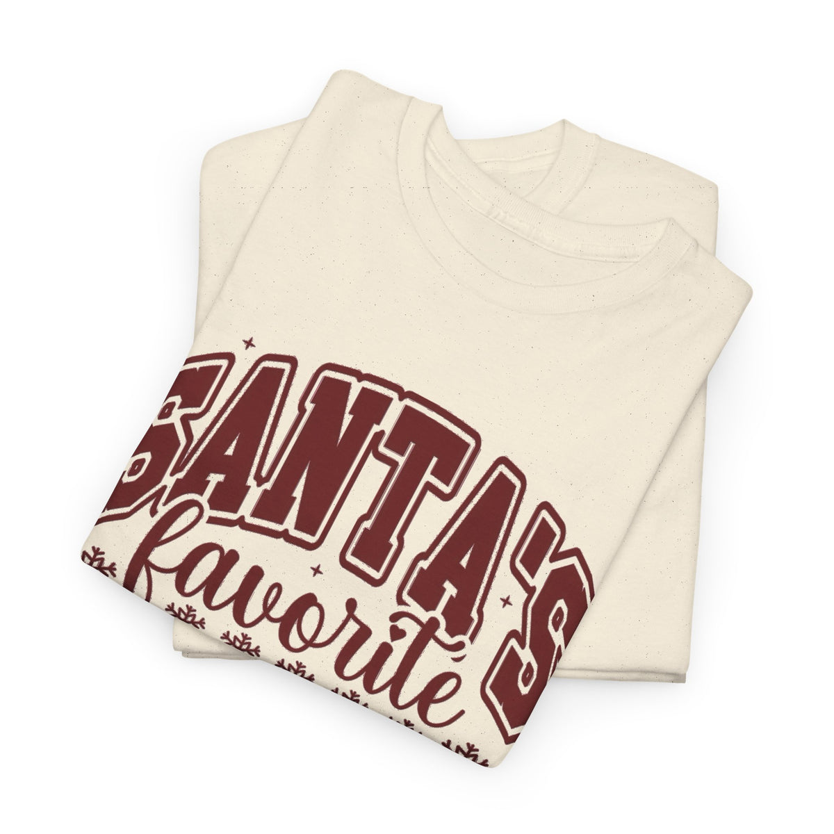 Santa's Favorite Nurse T-Shirt | Christmas Nurse Shirt