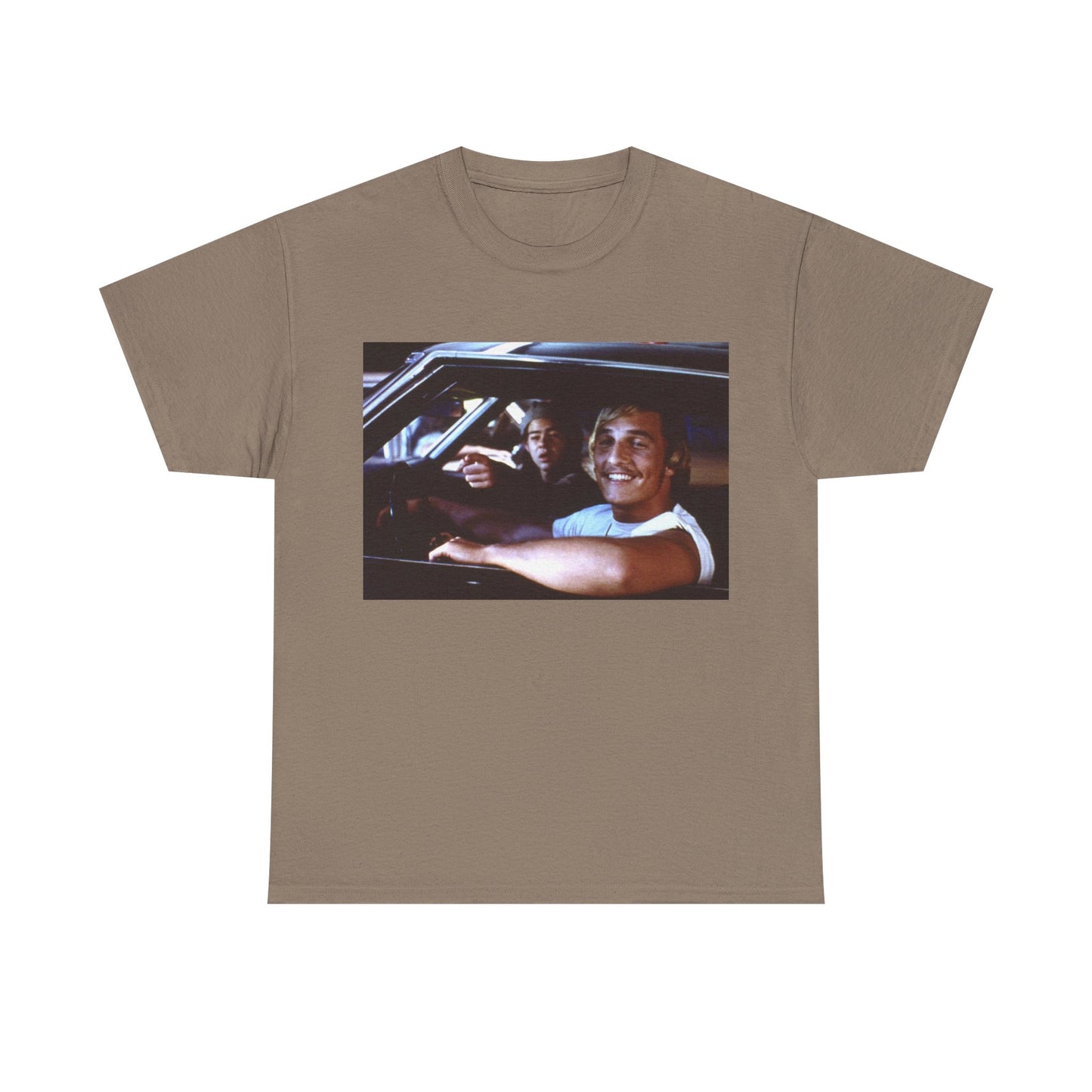 Dazed and Confused Tshirt Vintage Movie Poster Retro Texas Unisex Heavy Cottonn
