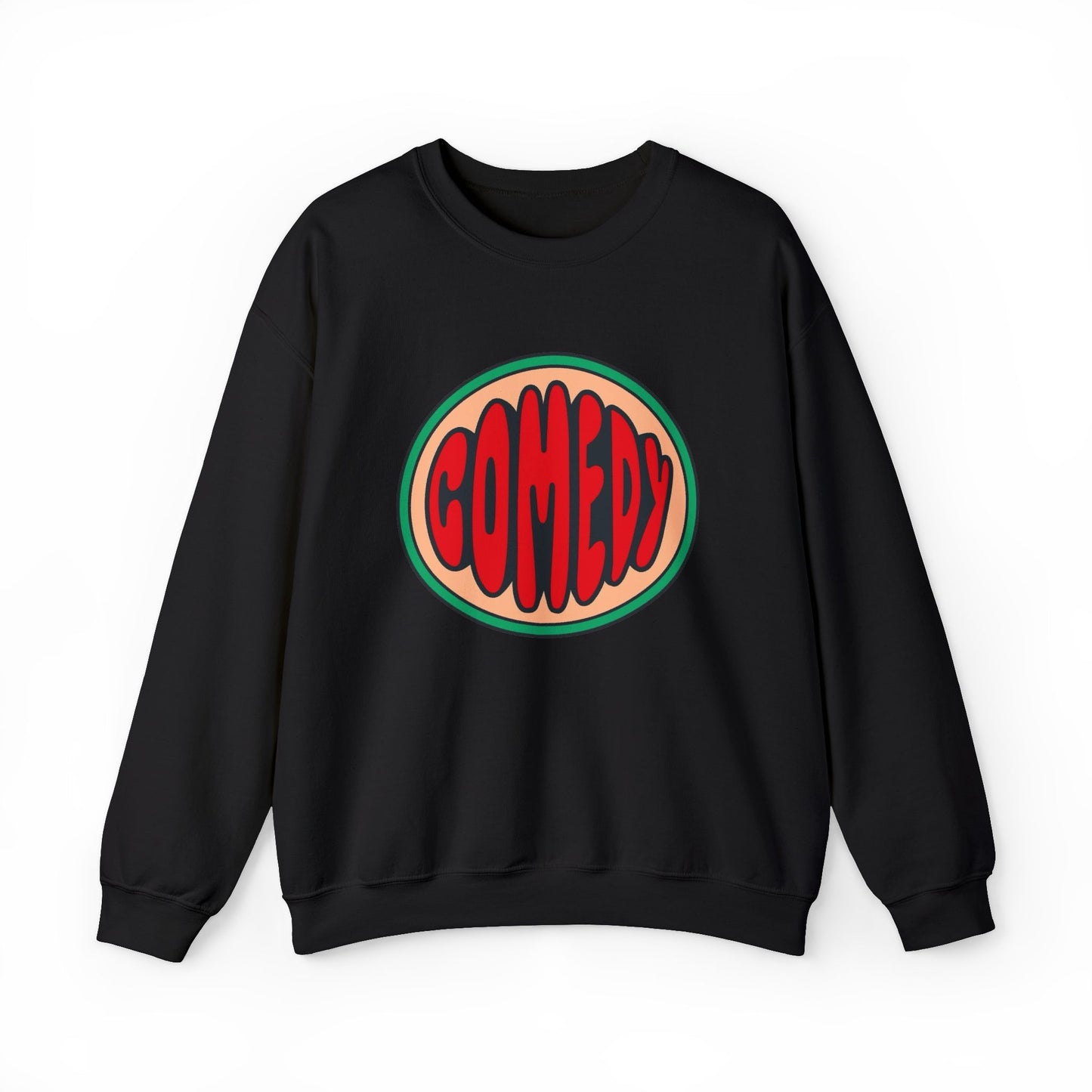 Comedy Vintage Graphic Sweater Men's Adult Crewneck Sweatshirt