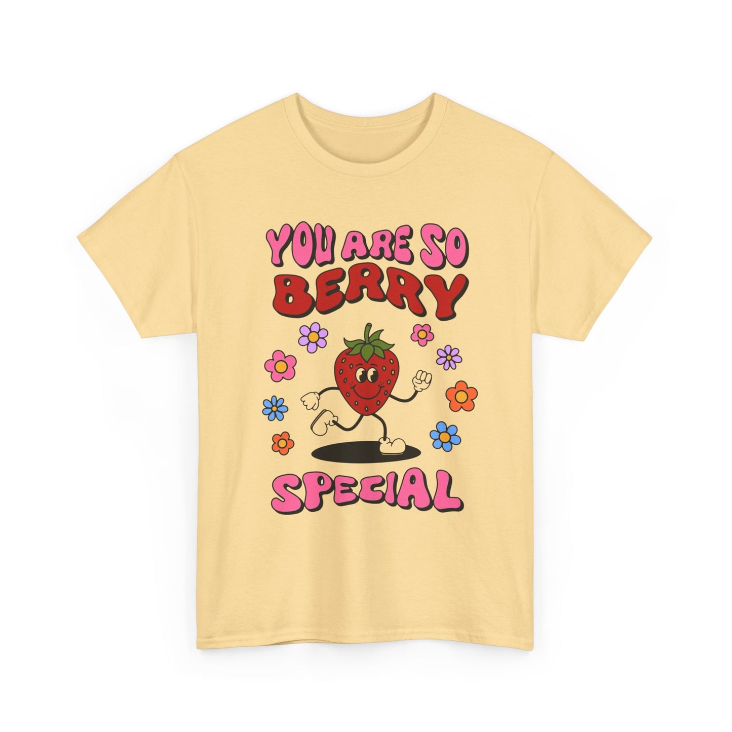 Berry Special Graphic T Shirt Unisex Heavy Cotton Tee