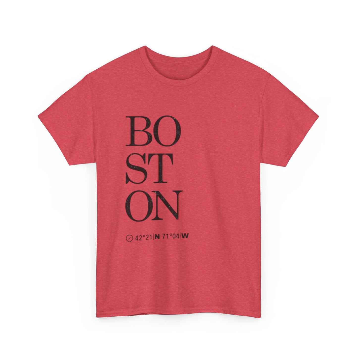 Boston Modern Classic Graphic T Shirt Unisex NEW Heavy Cotton Tee