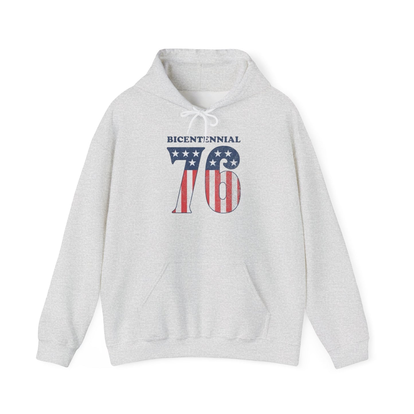 American Flag Bicentennial USA 76 Graphic Hoodie Heavy Blend™ NEW Sweatshirt