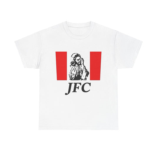 JFC Funny Jesus Jokes Graphic T Shirt Unisex Heavy Cotton Tee