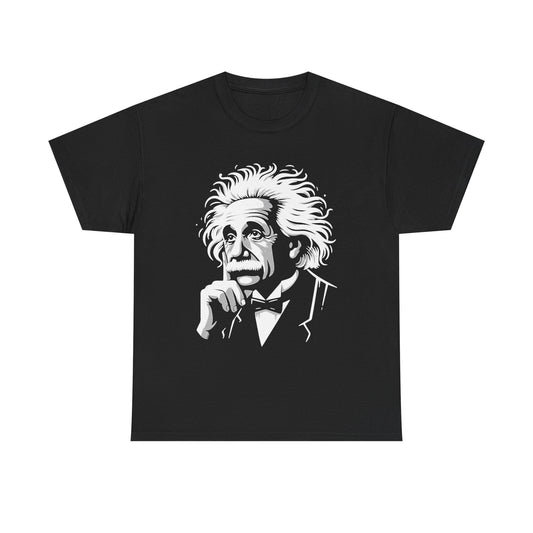 Einstein Portrait Graphic T Shirt NEW Unisex Heavy Cotton Tee