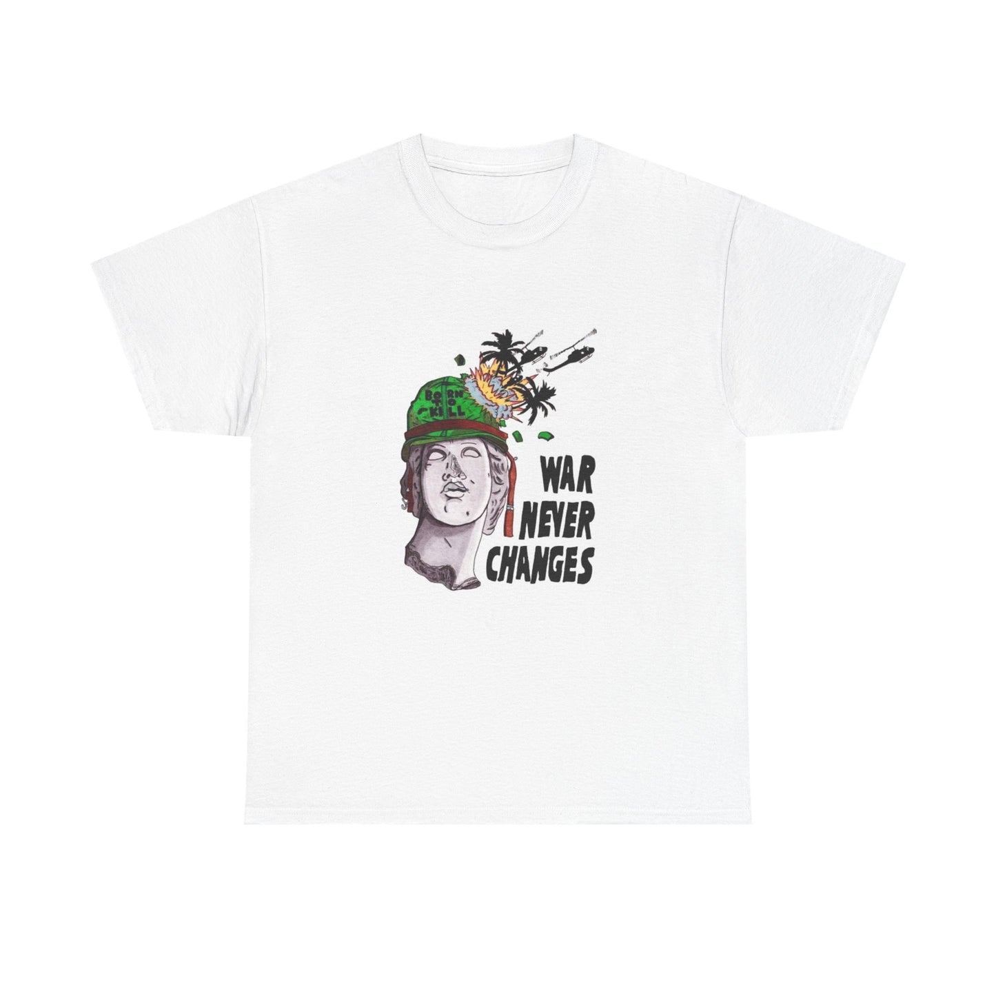 War Never Changes Shirt Full Metal Jacket Retro Unisex Heavy Cotton Tee