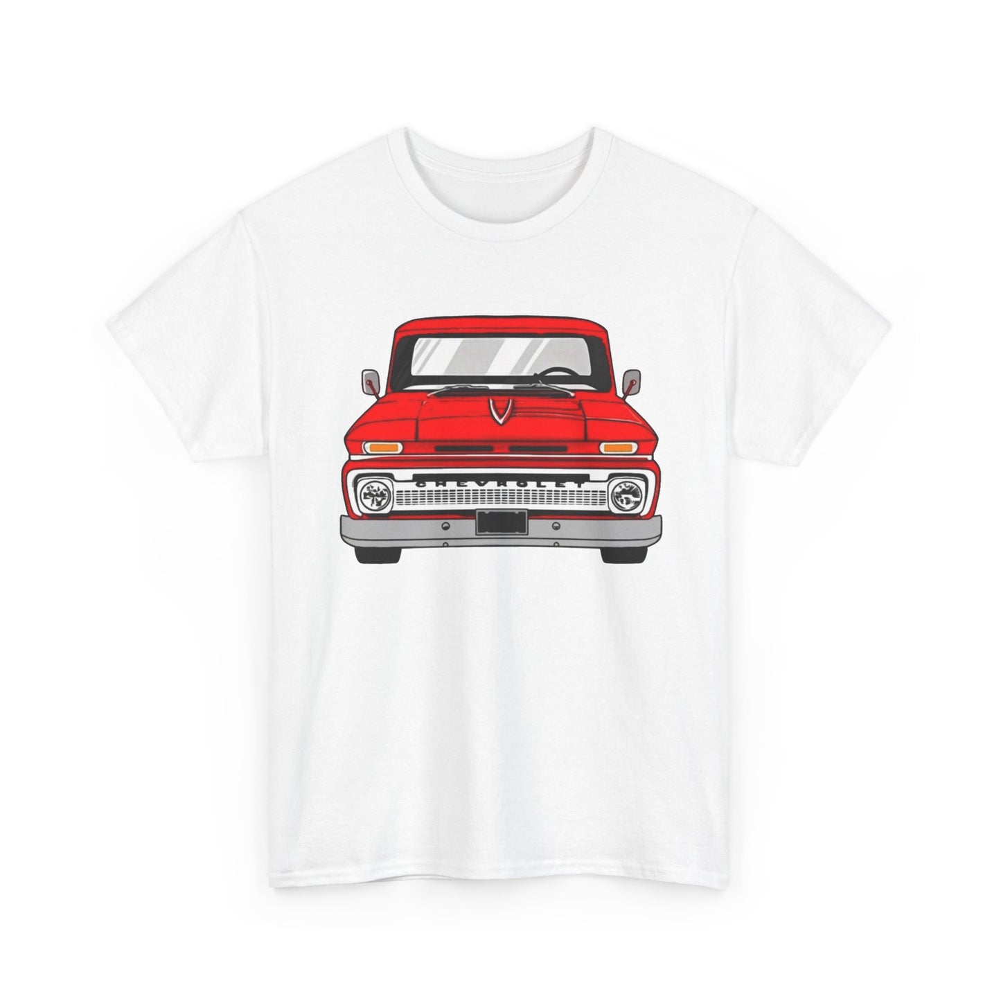 60's Chevy Pickup Retro Graphic T Shirt Unisex Heavy Cotton Tee NEW