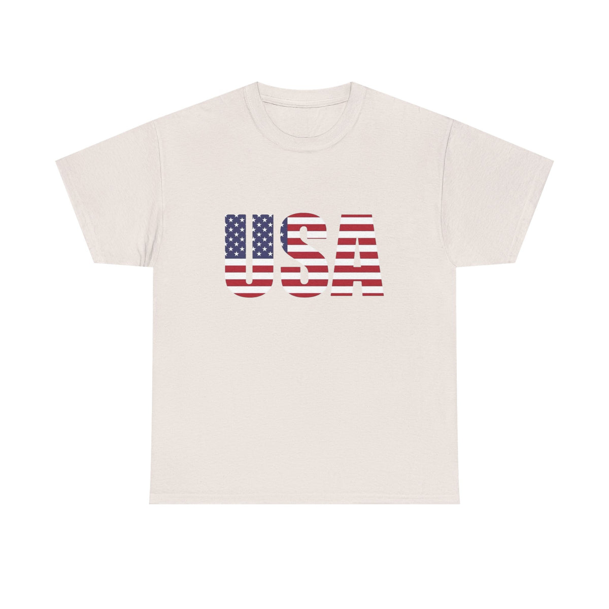 USA American Flag Made In AMERICA Graphic T Shirt Unisex NEW Heavy Cotton Tee