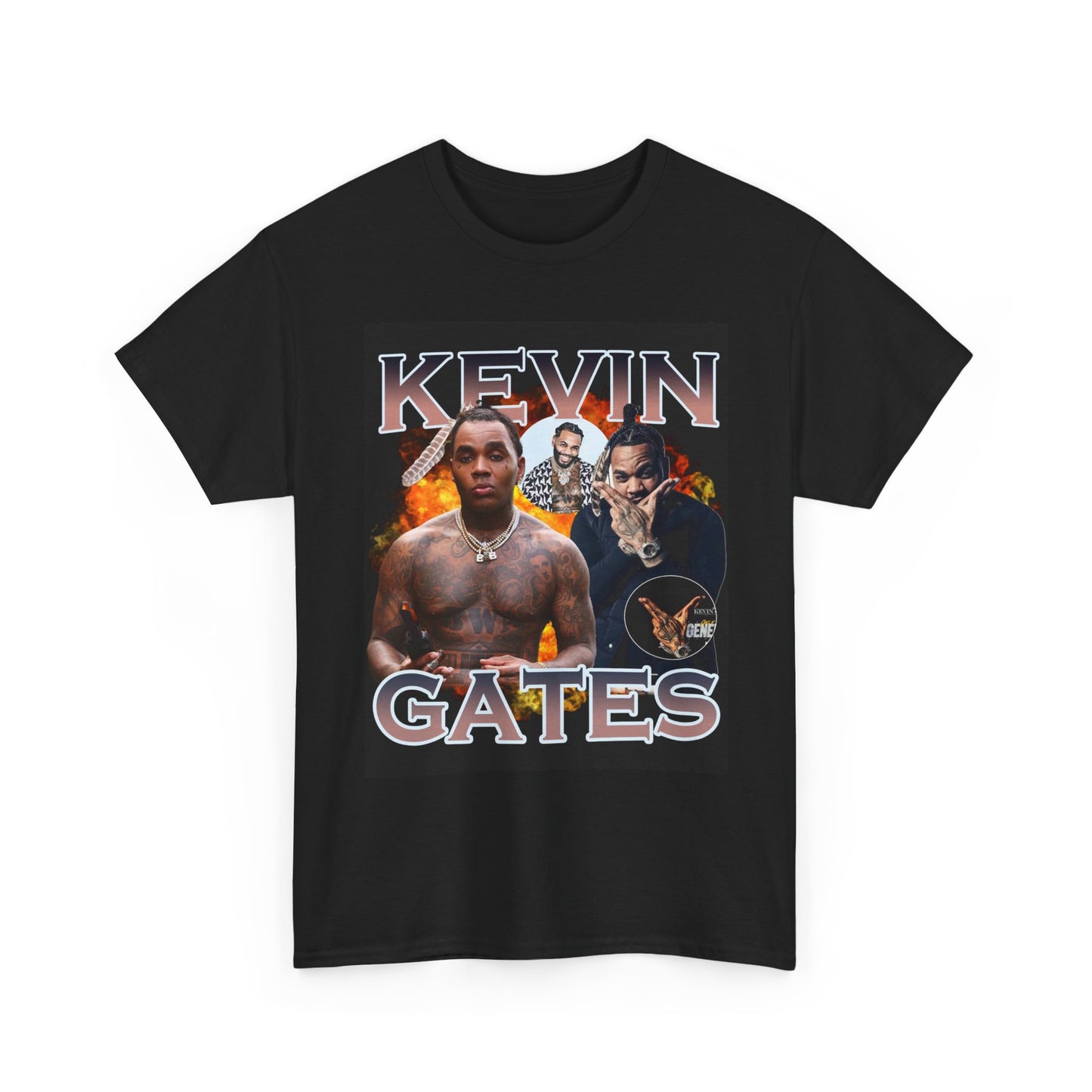 Kevin Gates Graphic T Shirt Vintage Hip Hop Rap Unisex Heavy Cotton Tee