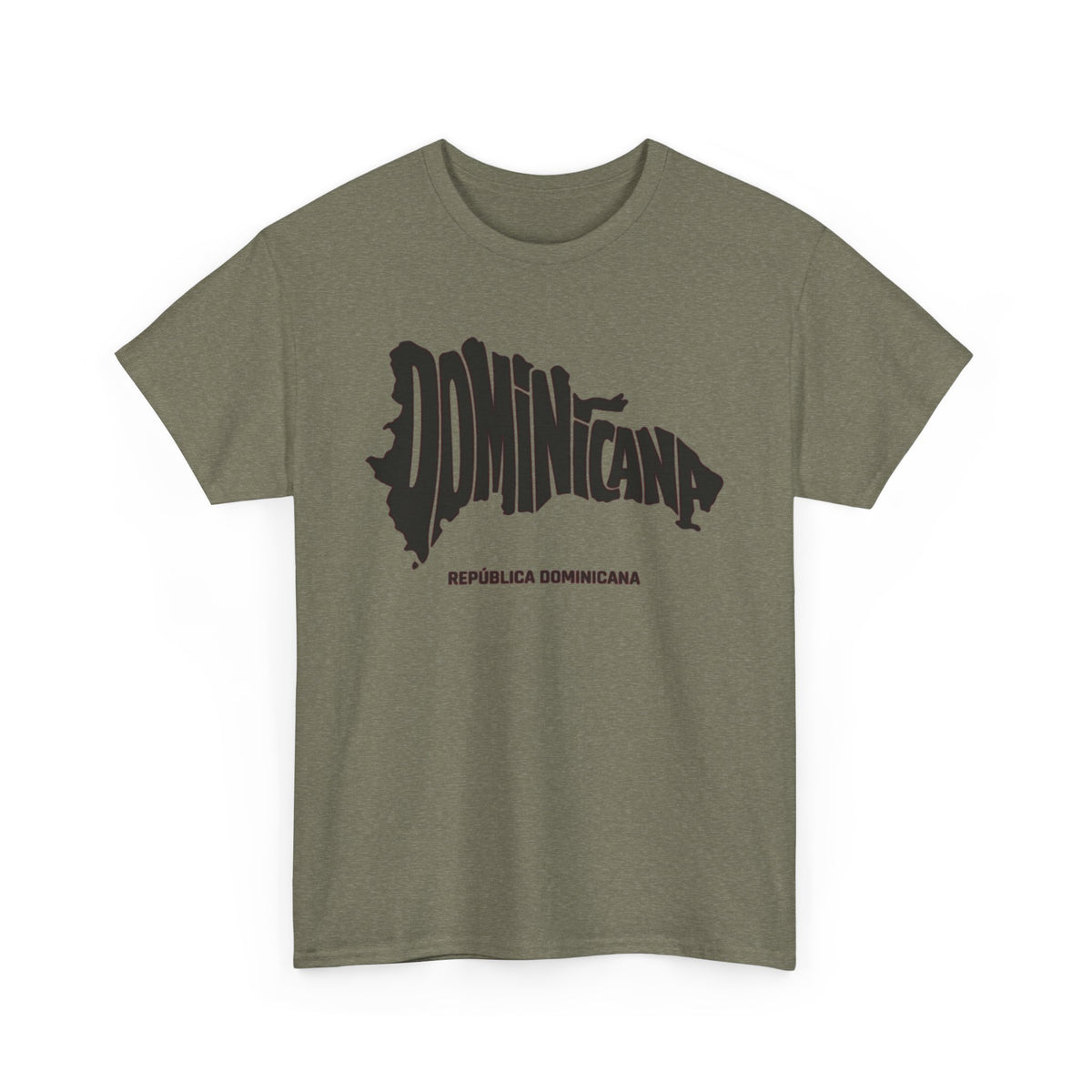 Dominincana Republic Graphic T Shirt Men's Vintage Heavy Cotton Tee