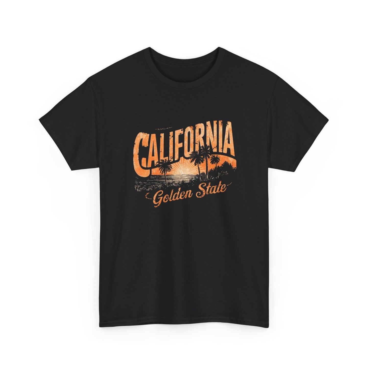 California Golden State Graphic T Shirt Unisex Heavy Cotton Tee GIFT