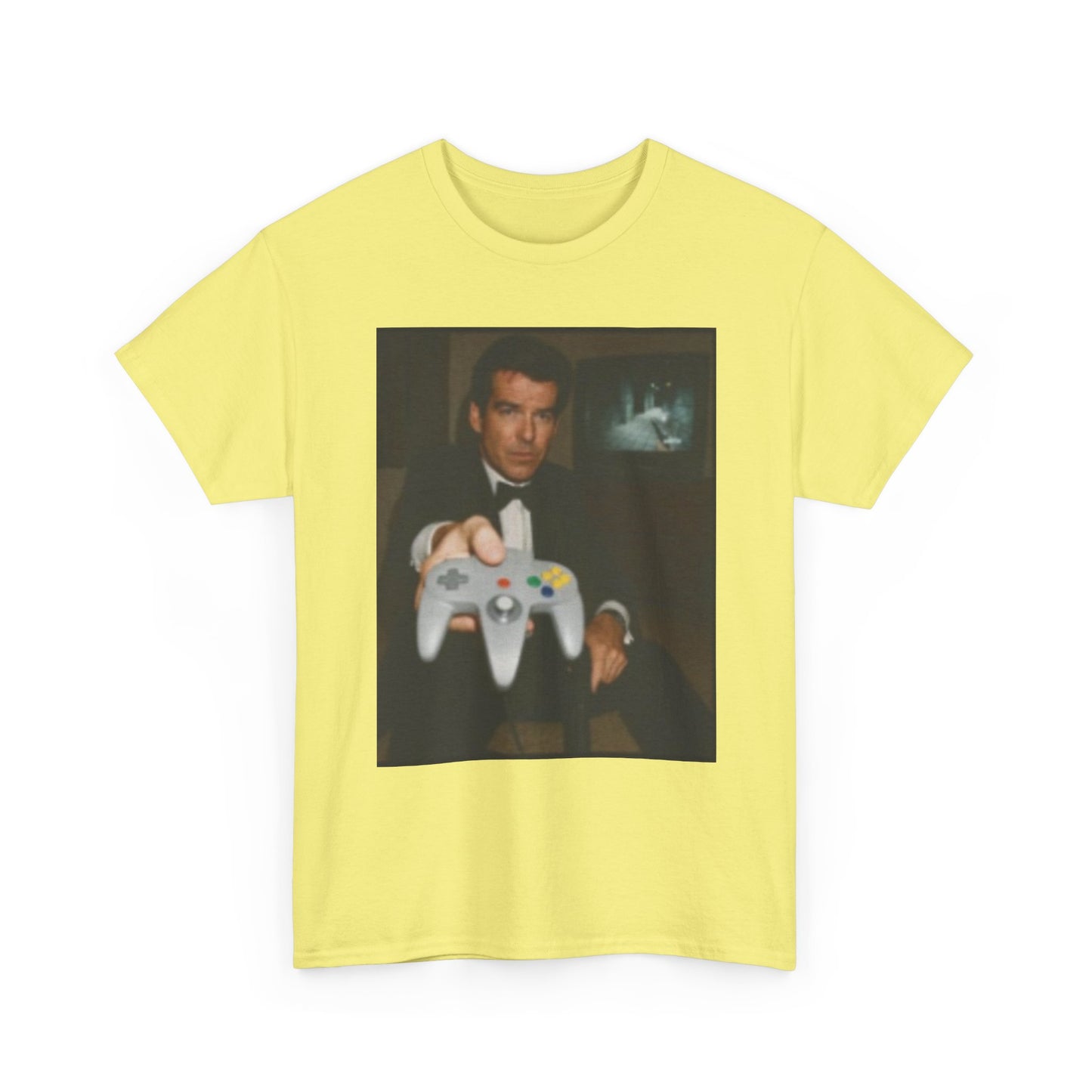James Bond Golden eye Vintage Graphic T Shirt Unisex Heavy Cotton Tee Gaming 90s